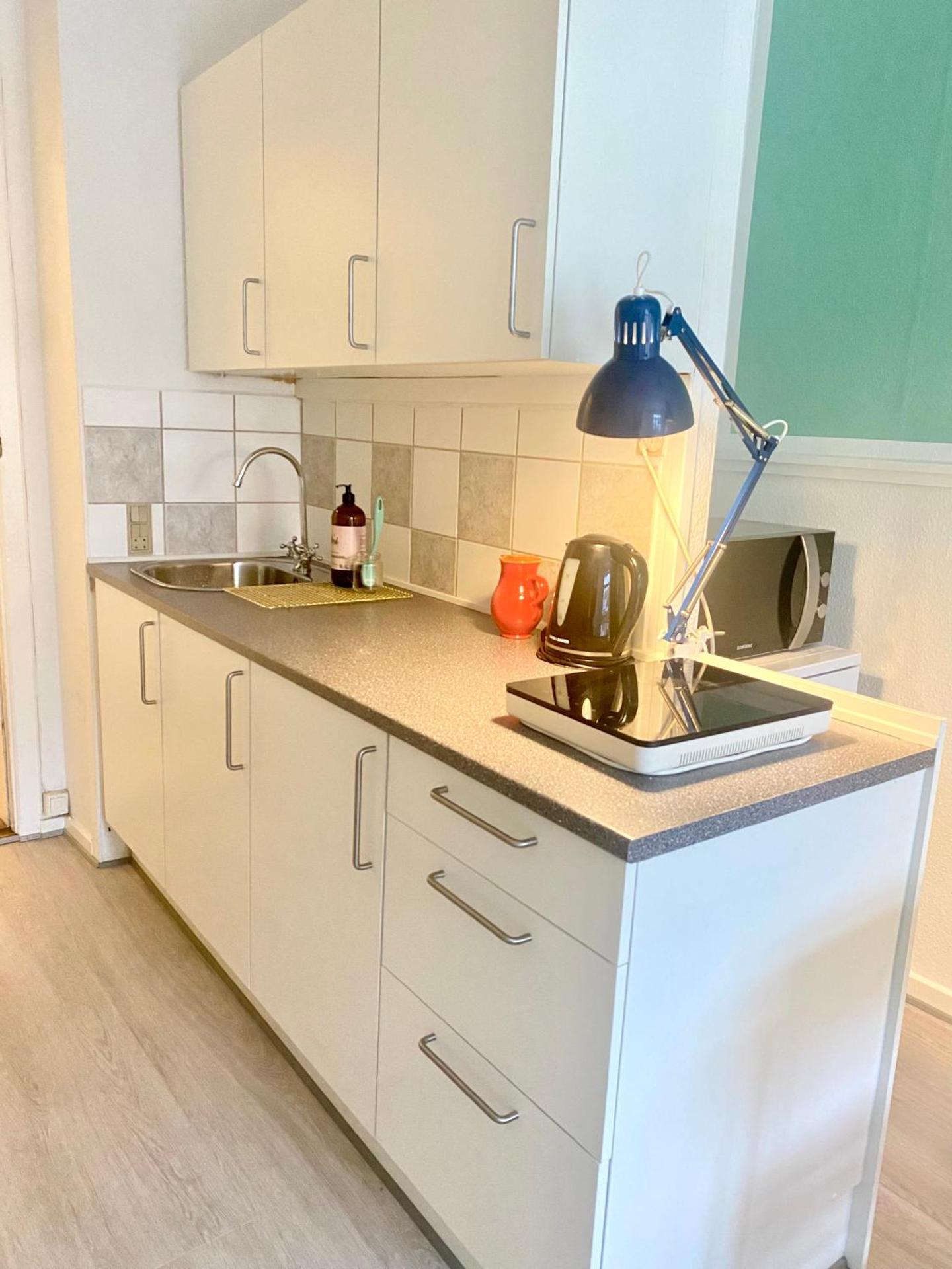 En lille lejlighed i midtbyen - hyggelig, centralt og tæt på alt!