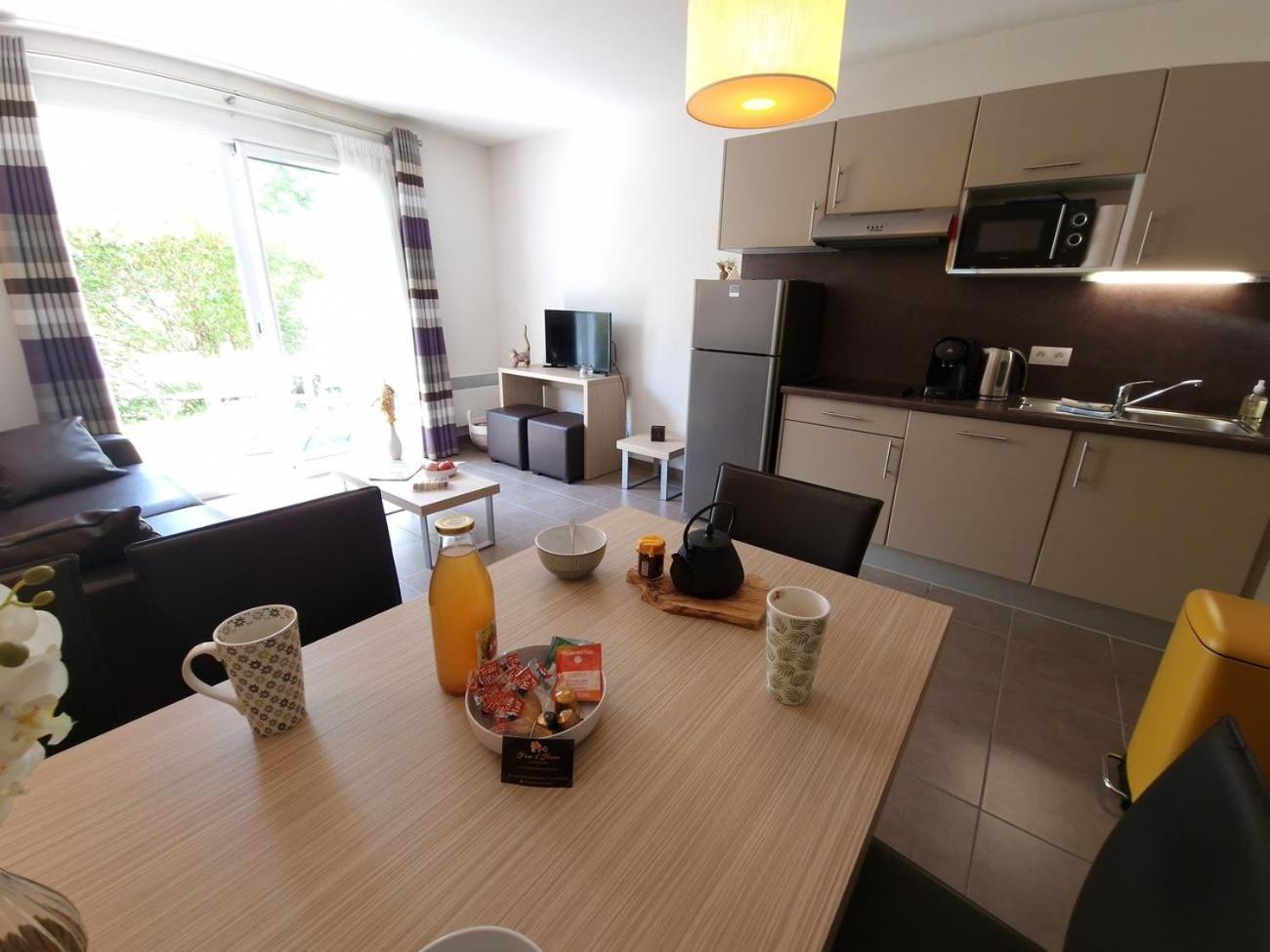 Nid d'Aven Charmante maison, piscine de février à octobre 1-6p dans résidence