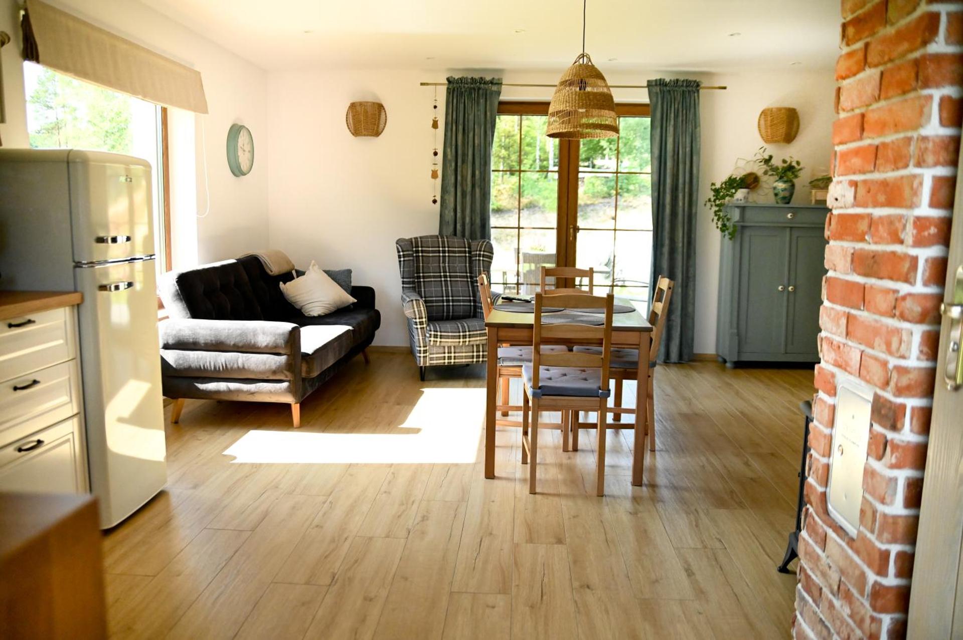 Domek na Kaszubach Hubertówka w Lipuszu