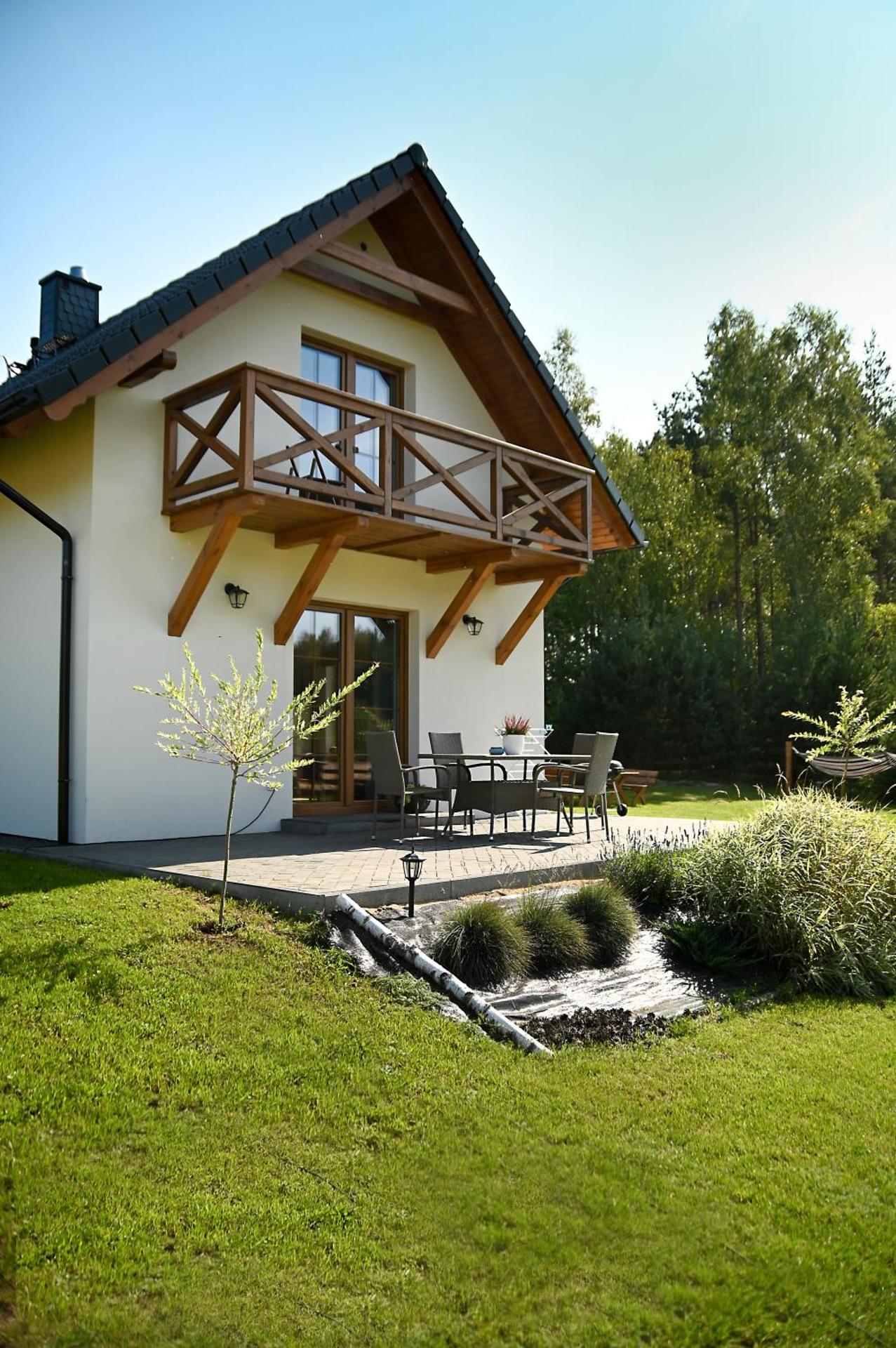 Domek na Kaszubach Hubertówka w Lipuszu