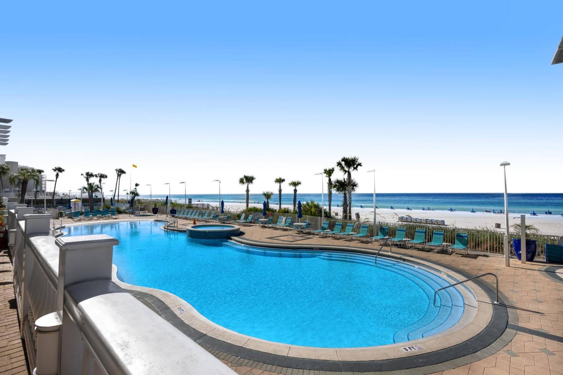 Fantastic Ocean Front 1 Bd Condo At Boardwalk in Panama City Beach!