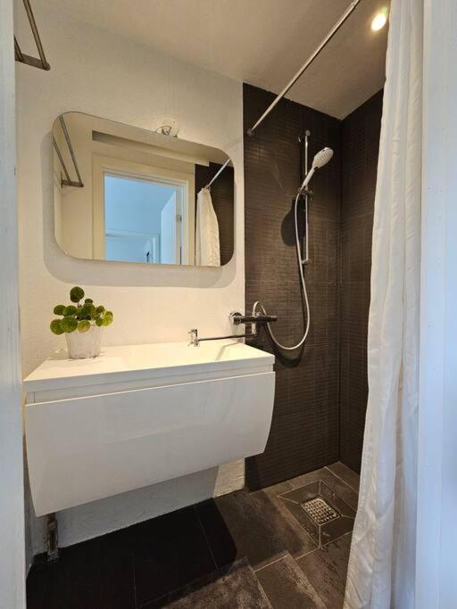 Lejlighed med altan og gratis parkering