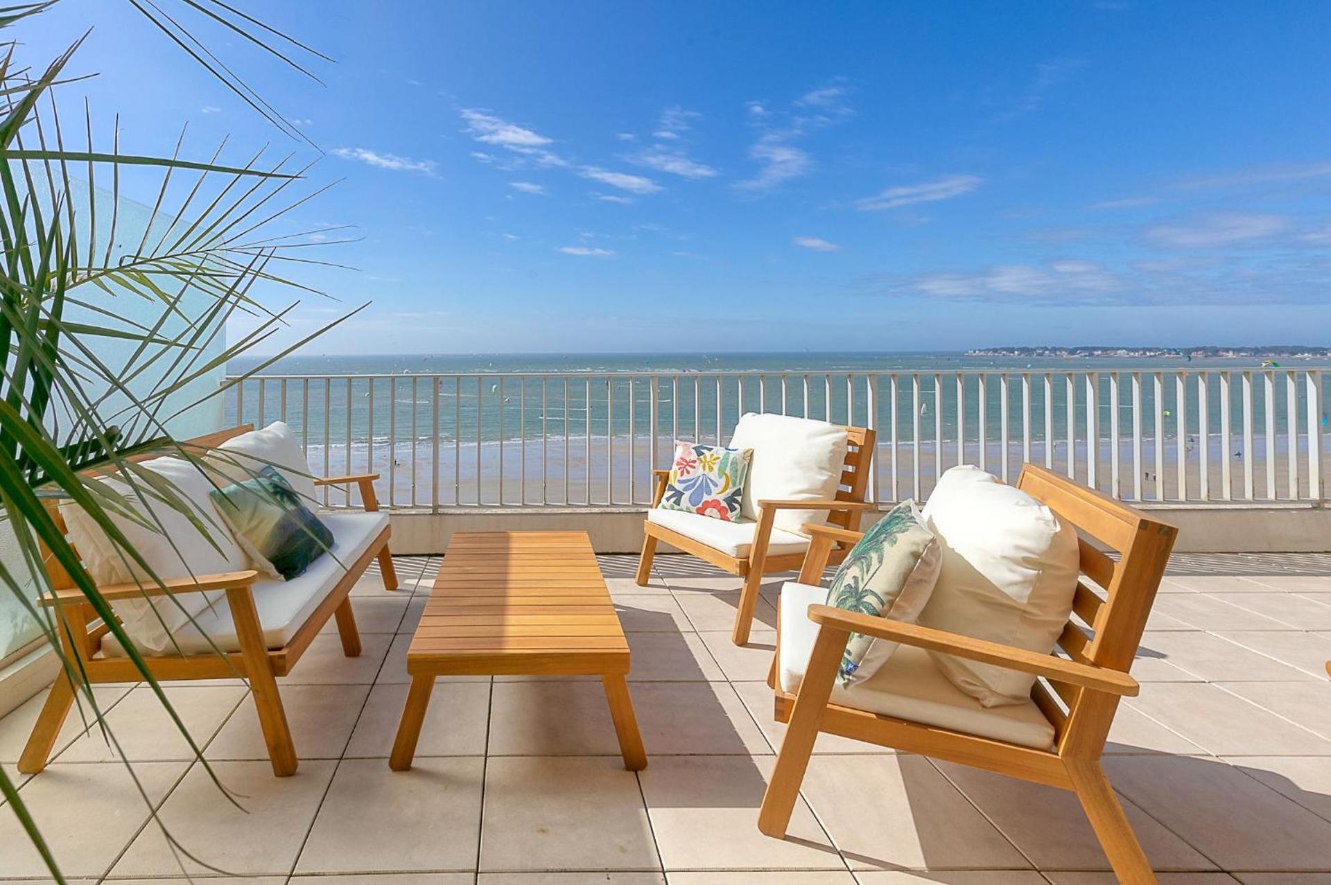 Vue sur mer La Baule Moana