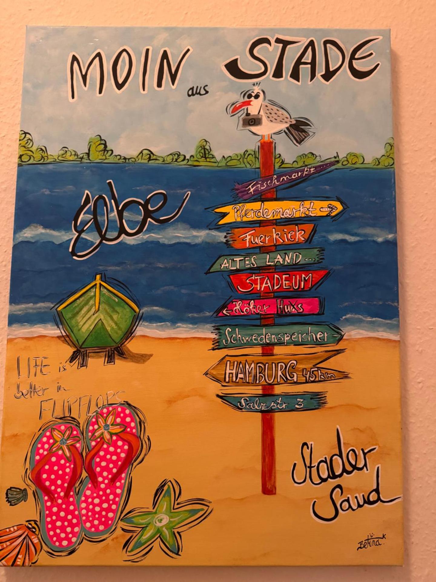 Altstadtferienwohnung Stade-Cozy Home -ein zweites Zuhause finden