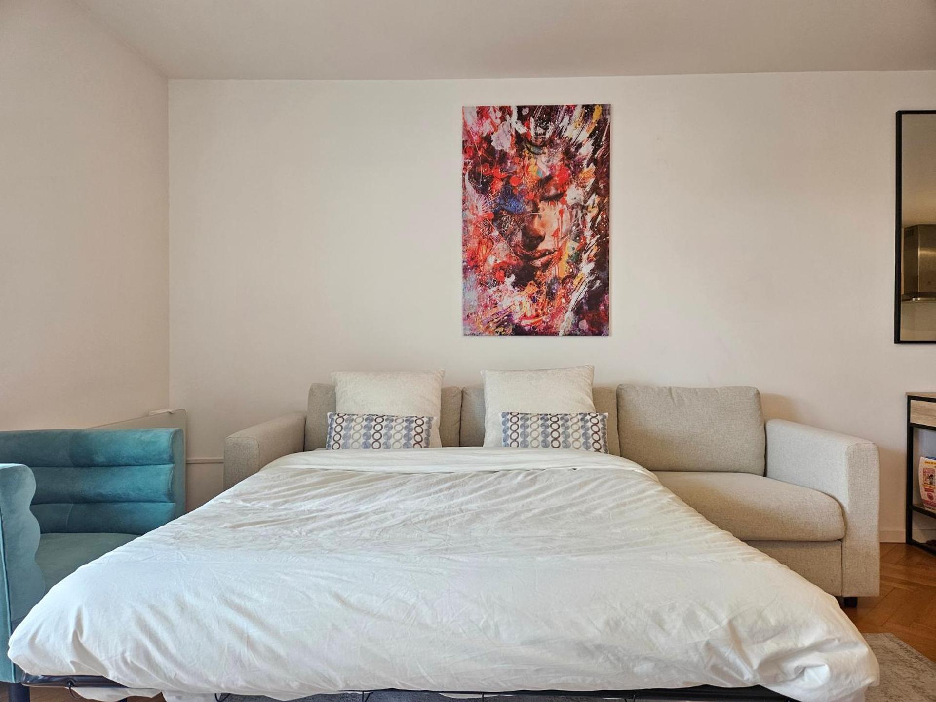 Grand 3 pièces, 2 jardins, Parking sous sol.