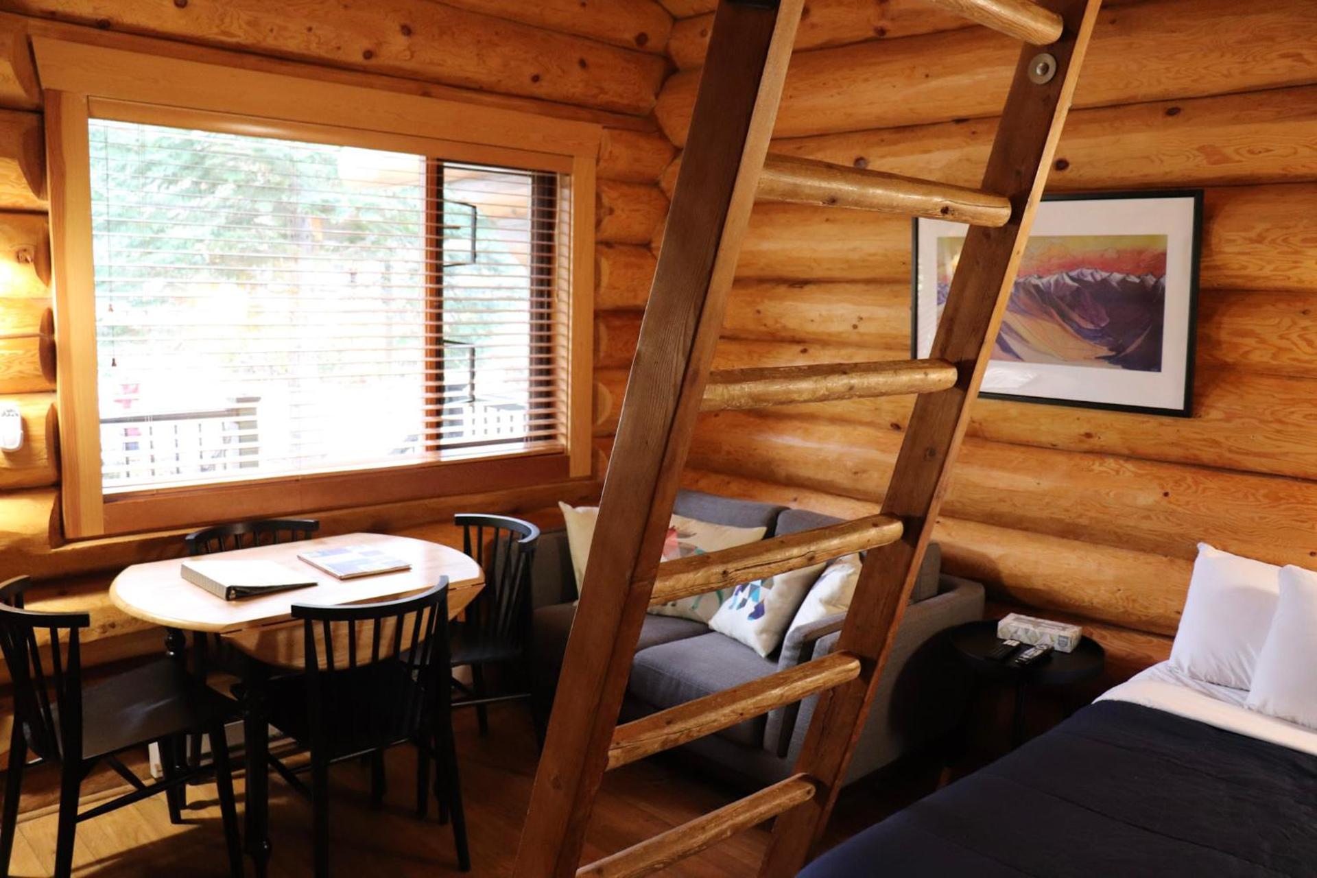 Wheelchair-Accessible Log Cabin