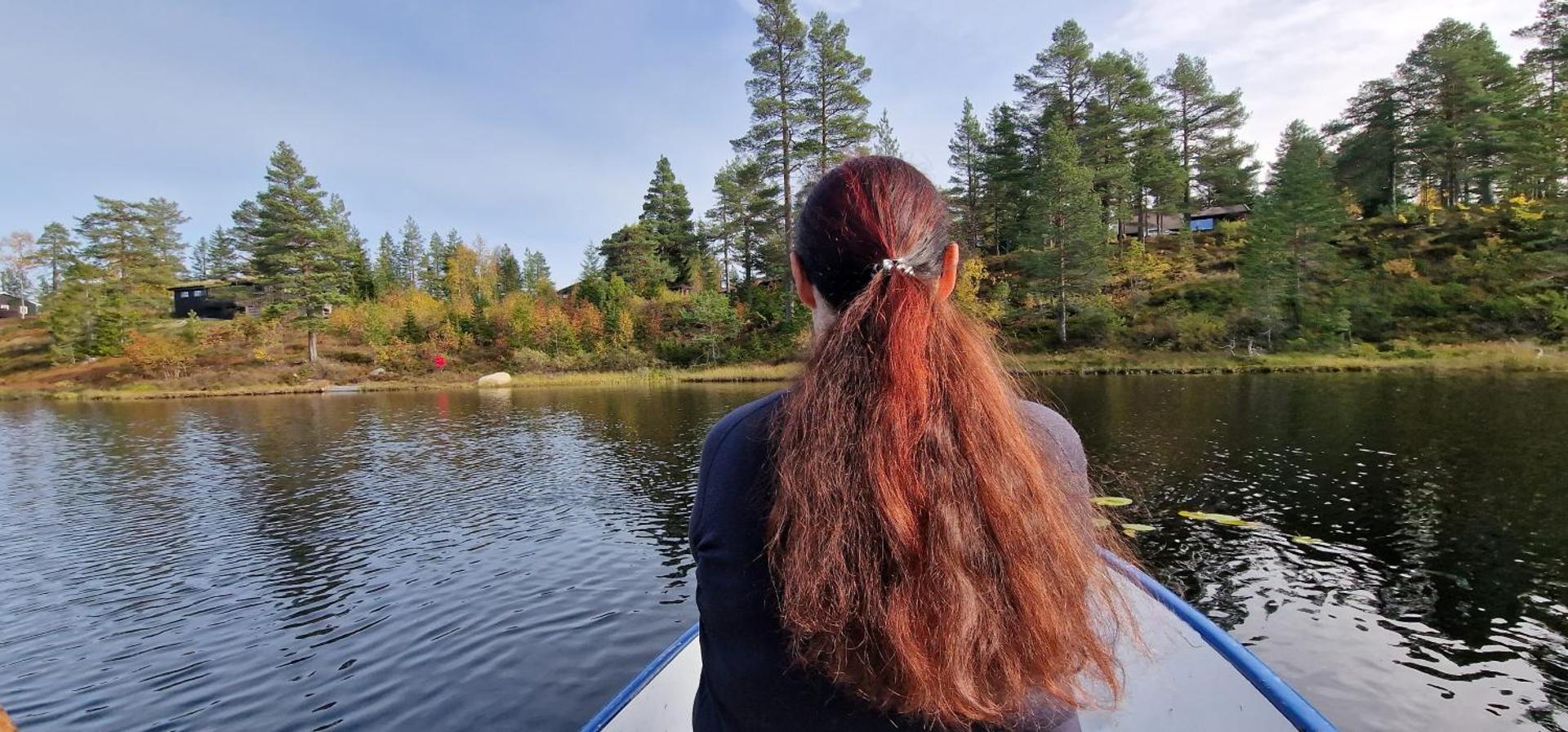 Ro i sjelen. Hytte til leie på Skrim.