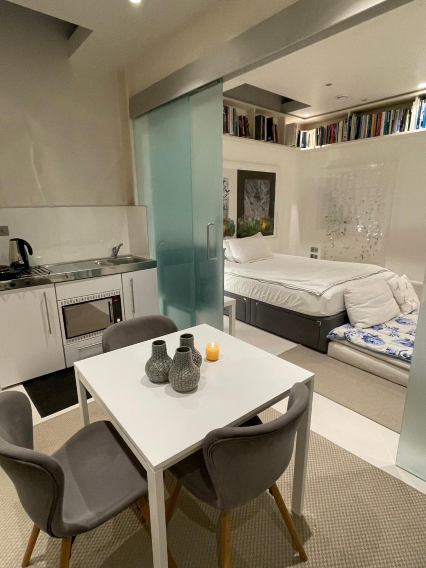 Modern self-contained Ground and Basement studios