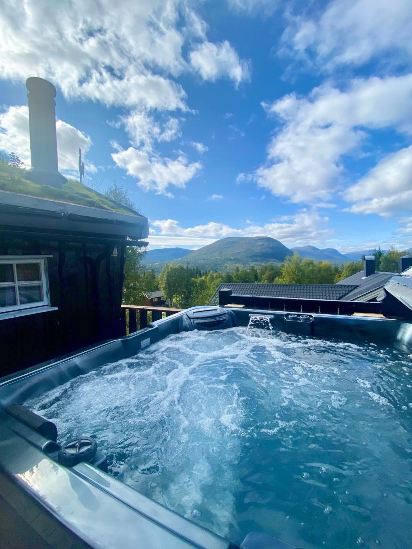 Three bedroom holiday house with jacuzzi in Bjorli , pets allowed