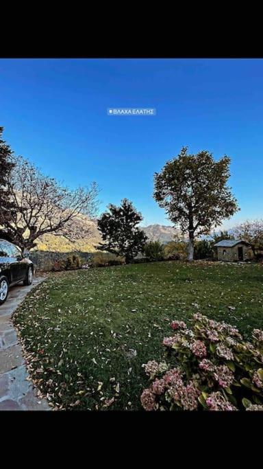 Παραδοσιακή πέτρινη κατοικία στην Βλάχα Ελάτης