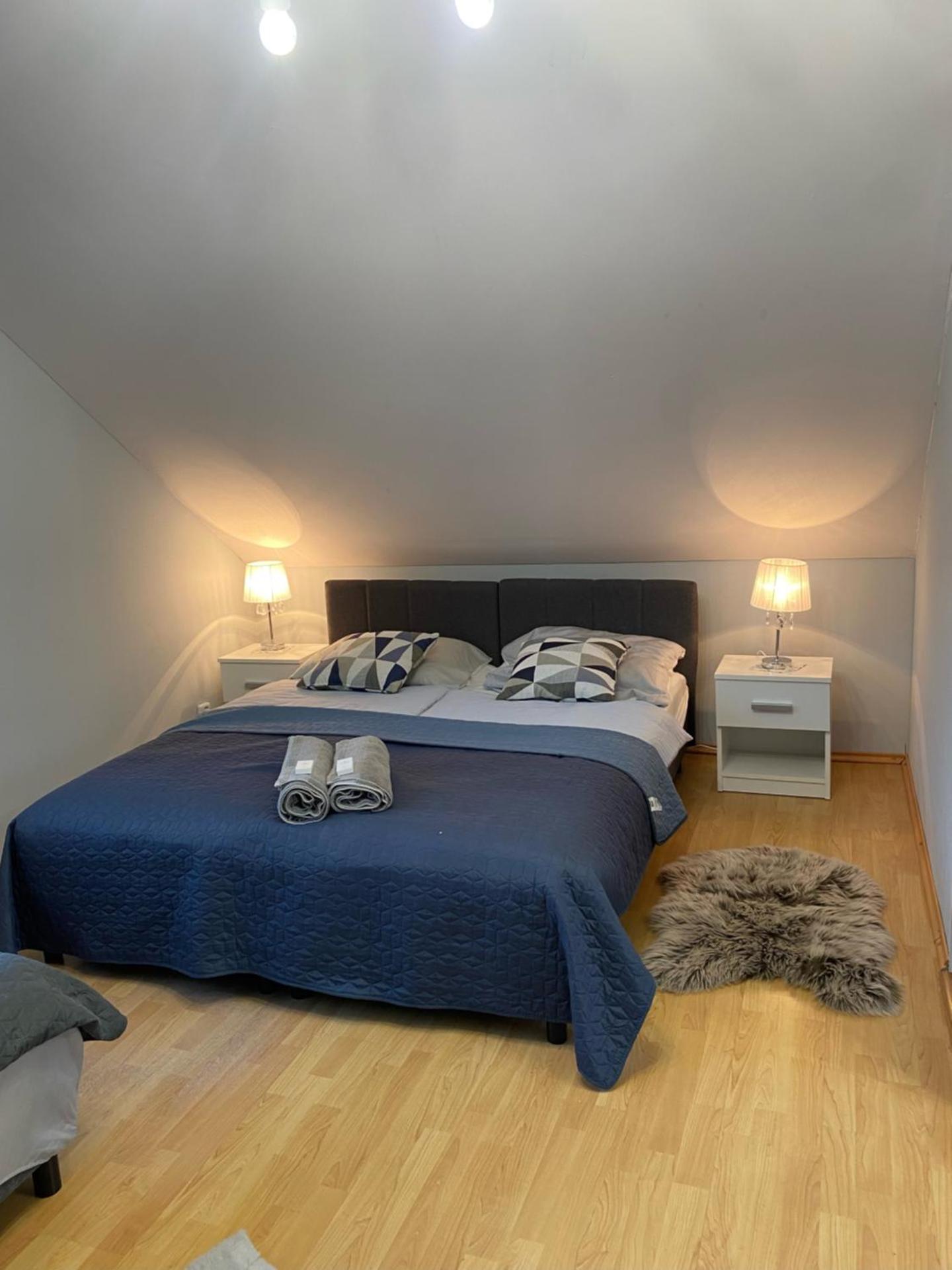 Deluxe-dobbeltværelse med balkon.