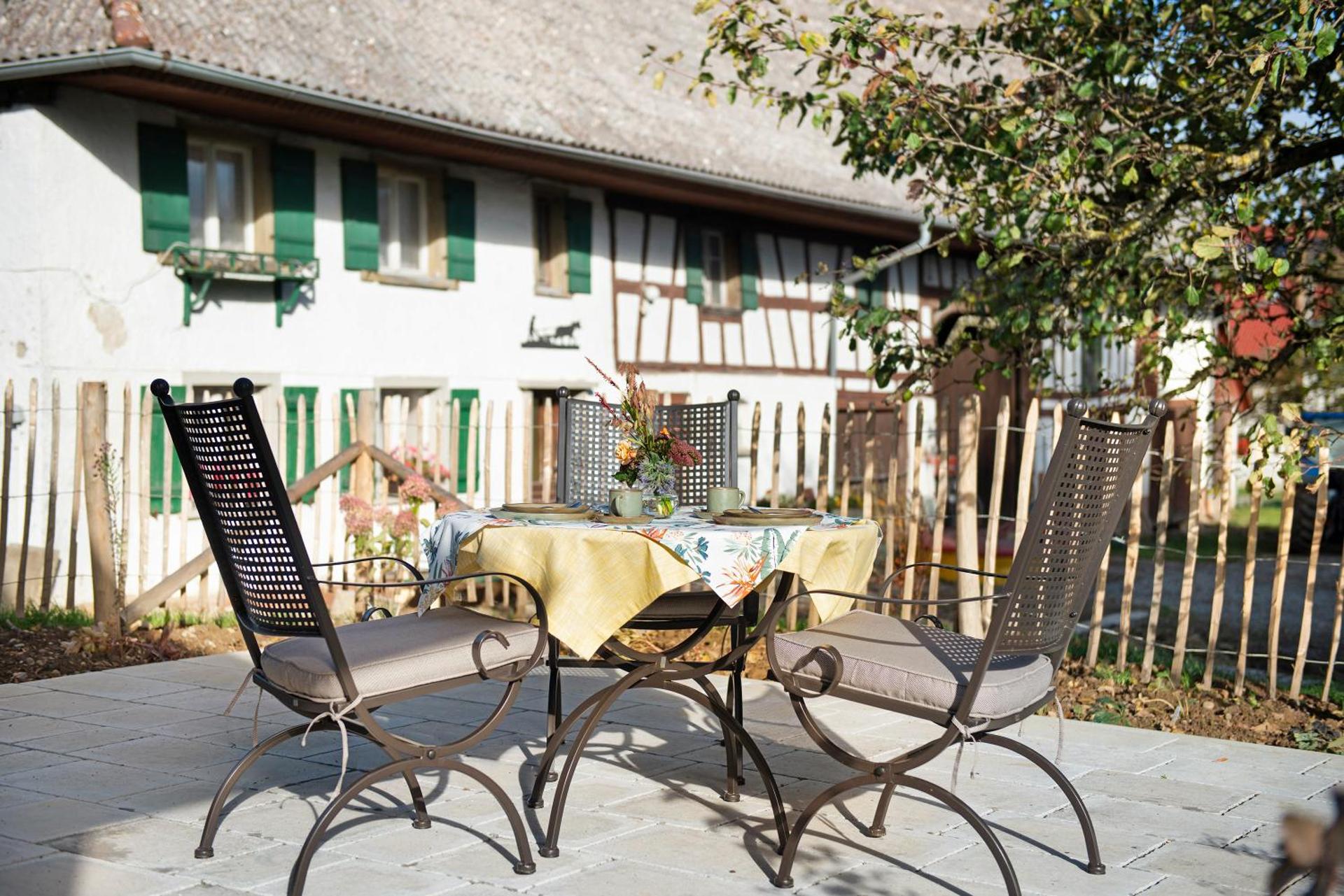 Landluft Ferien - Wohnung Morgentau