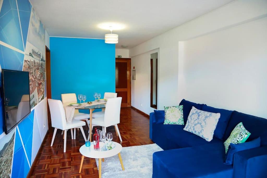 Funchal downtown 5min Marina + 2 bedroom + parking