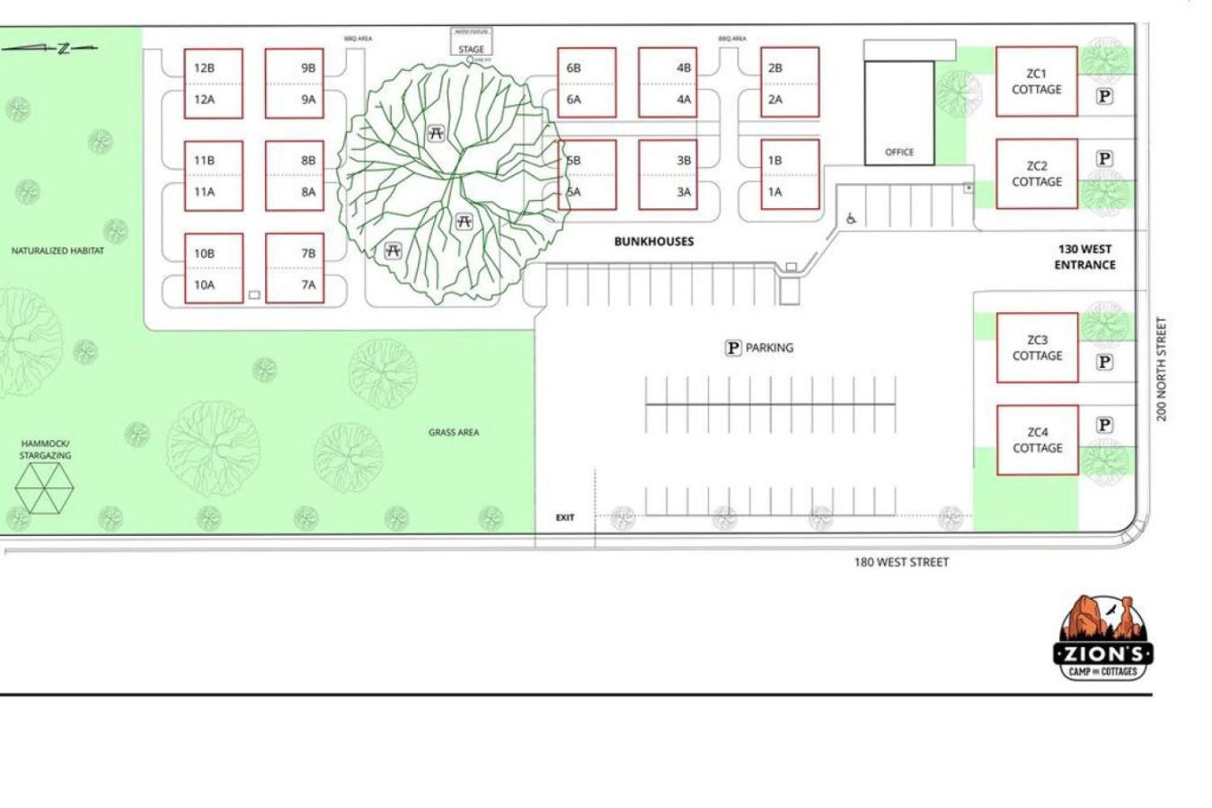 Bunkhouse 5A Under Cottonwood Trees