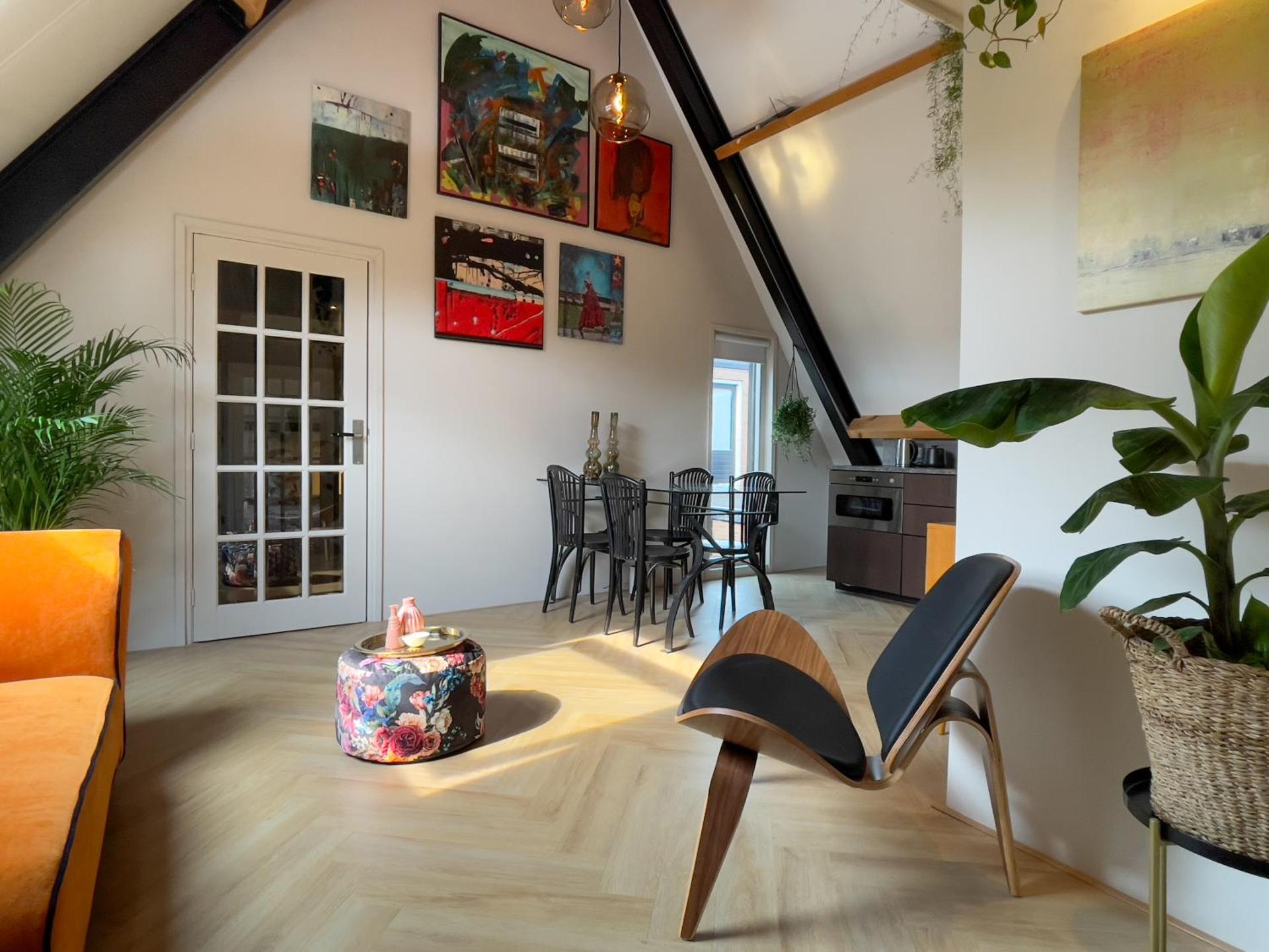 Sfeervol appartement 'Le Boulanger' in Franeker.