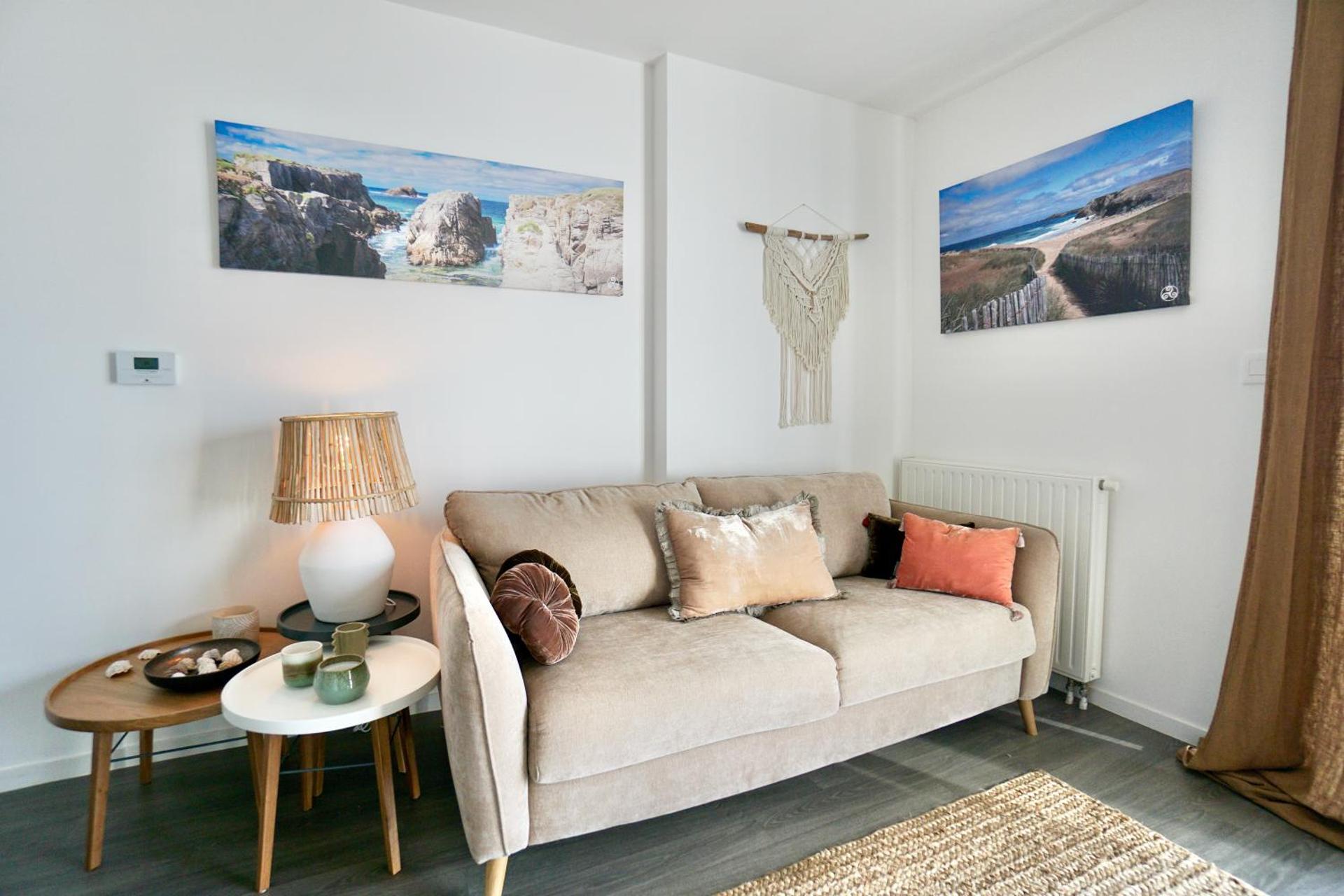 Les sables blancs*50m de la mer*