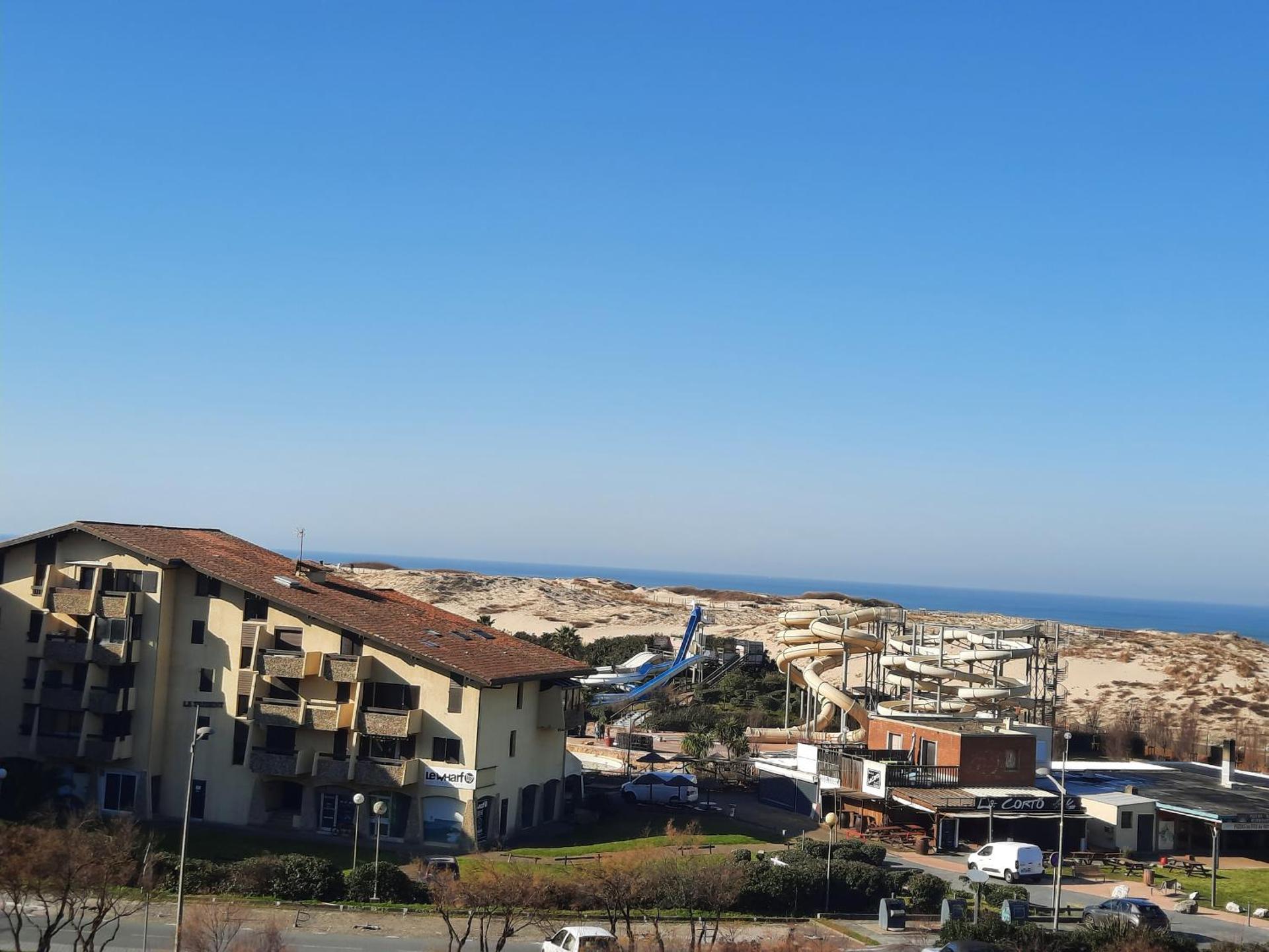 Studio rénové Seignosse, à 2 min de la plage, balcon sud, proche commerces et parc aquatique - FR-1-239-871