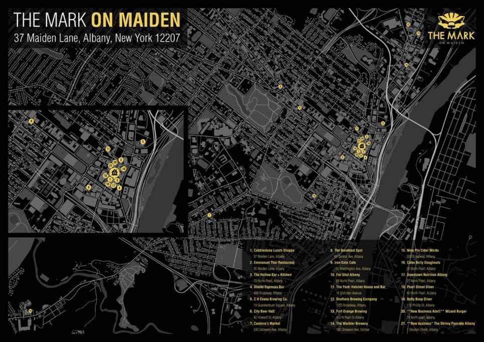 Downtown Albany 1 Bed + Workstation @ Maiden Lane