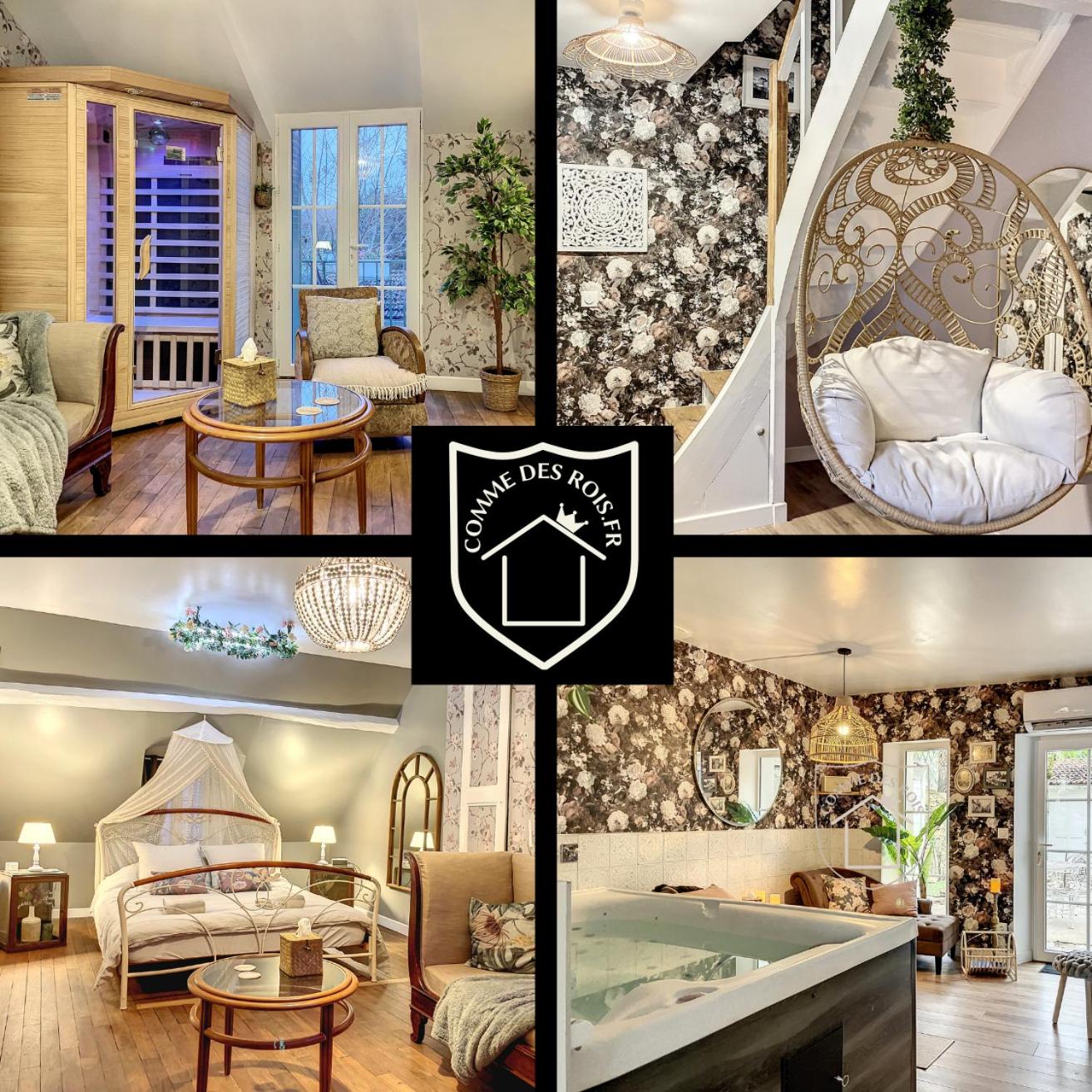 La Romantique des Rois # Jacuzzi # Sauna