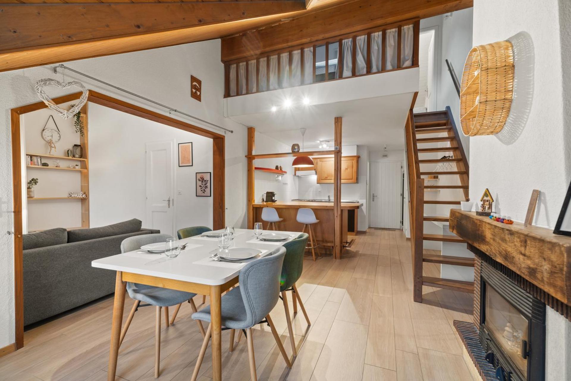 Cosy appartement lumineux et spacieux à Charmey