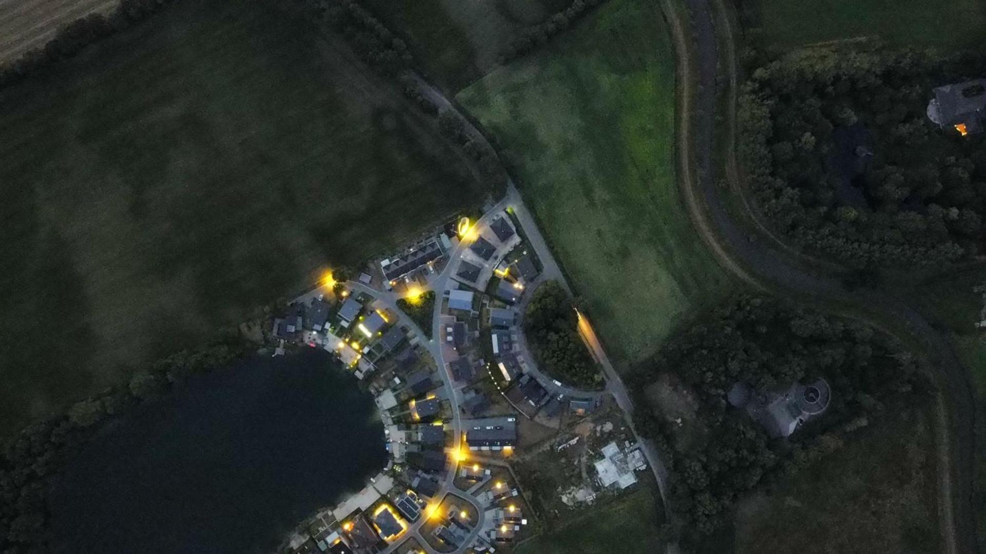 Ferienhaus Devilina mit Sauna am Harkebrügger See