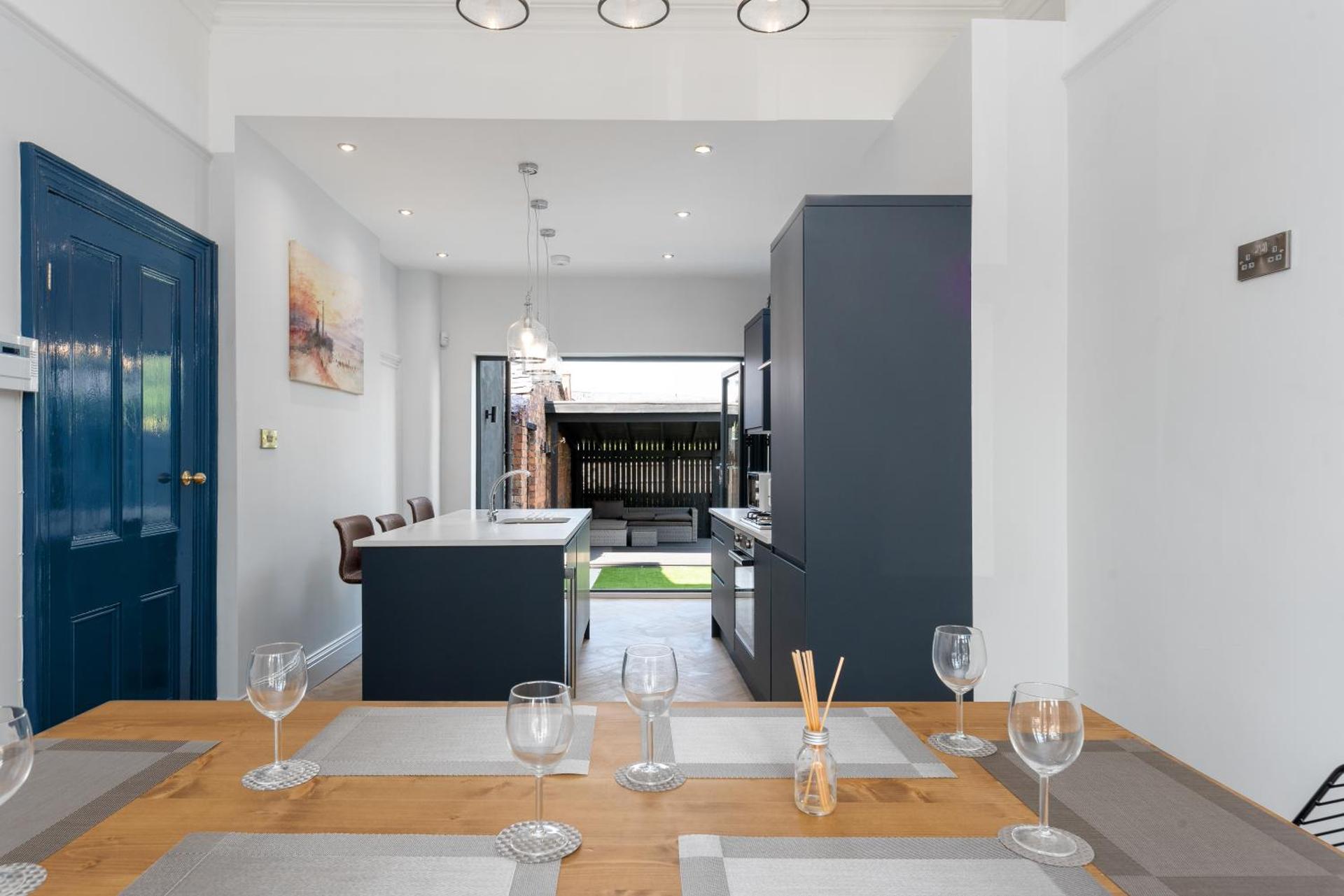 Bifolds, enclosed garden. Southport character home