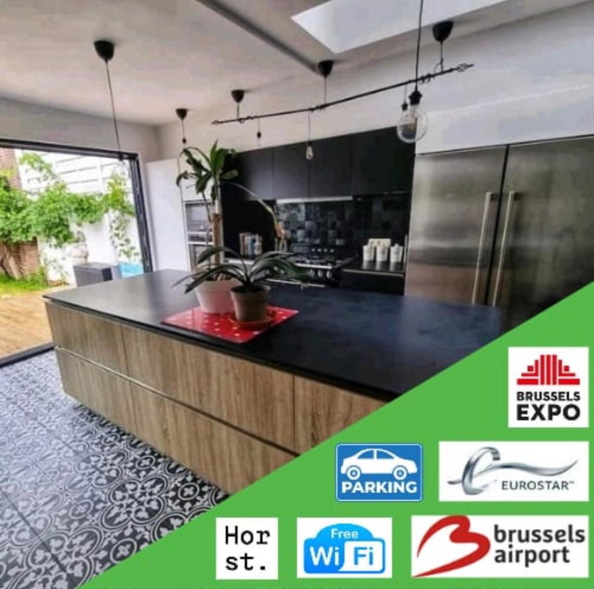 Appartement 3 chambres Centre Vilvoorde Bruxelles BrusselsAirport Expo NATO Anvers Wifi Free Parking