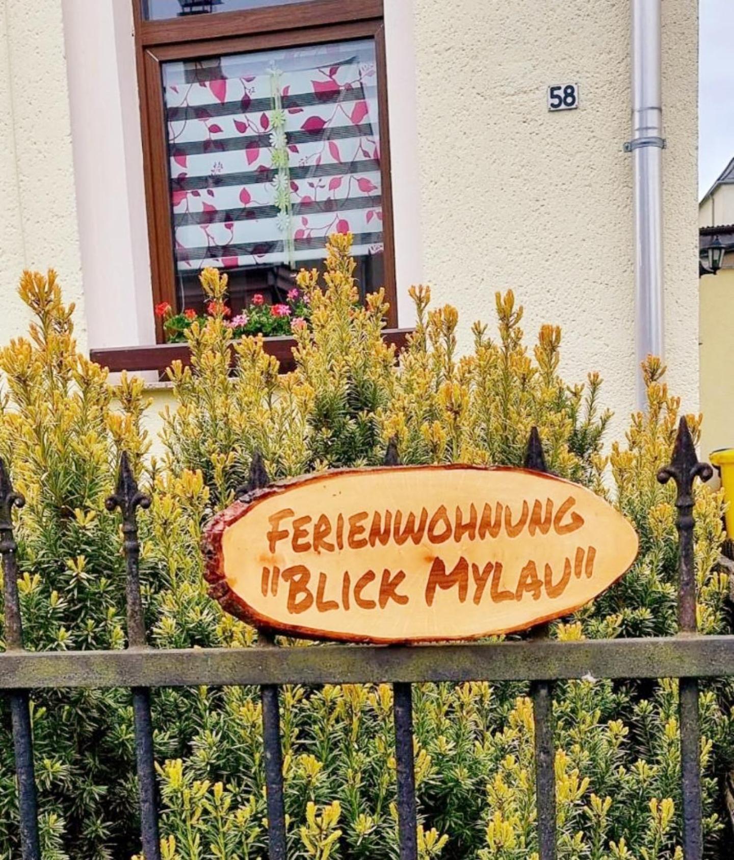 Ferienwohnung "Blick Mylau" - Nähe Freizeitpark Plohn & weltgrößter Ziegelsteinbrücke