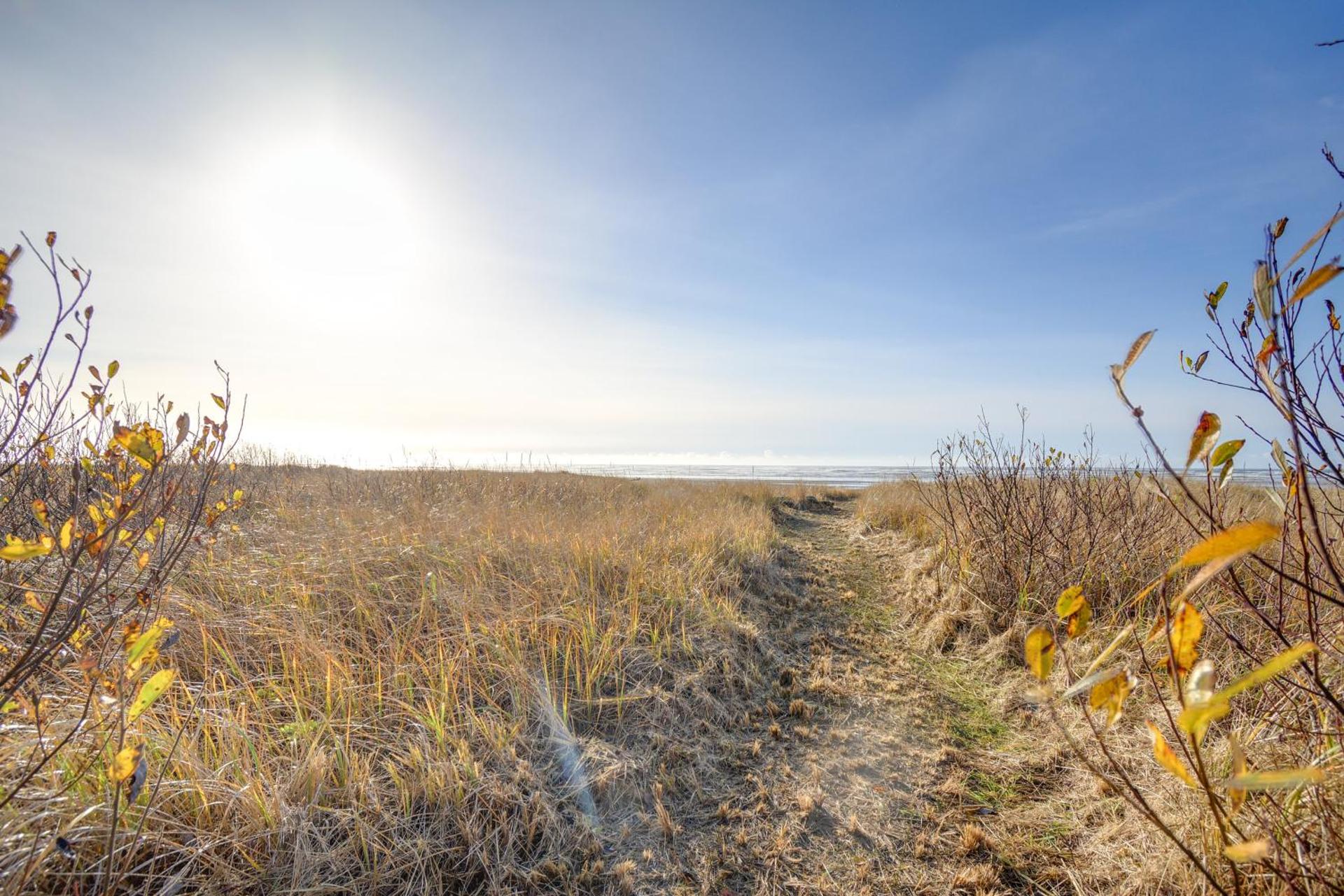 Oceanfront Moclips Retreat with Beach Access and View!