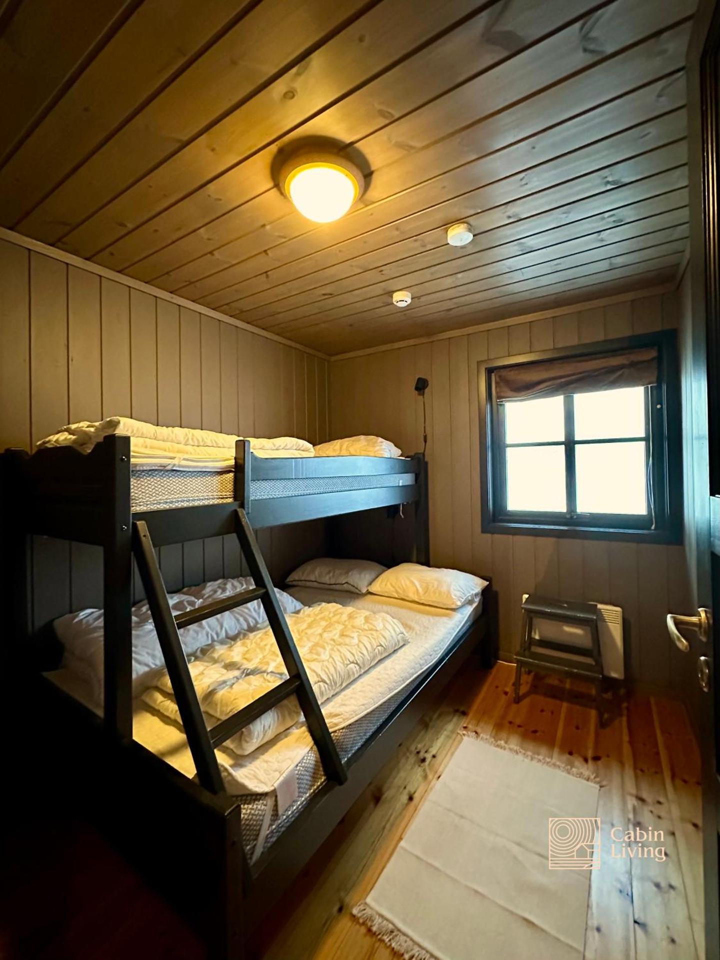 Large cabin at Sjusjøen with sauna, fireplace, view and cross-country skiing