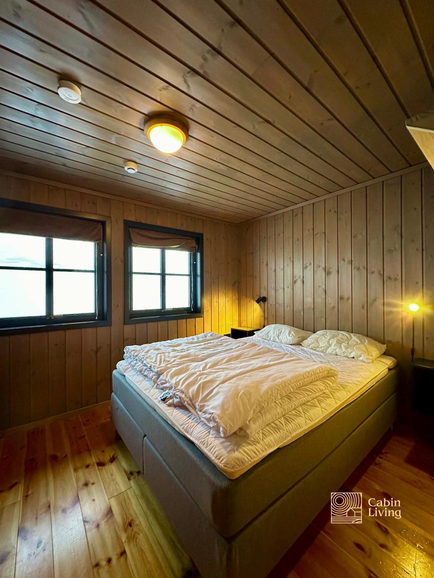 Large cabin at Sjusjøen with sauna, fireplace, view and cross-country skiing