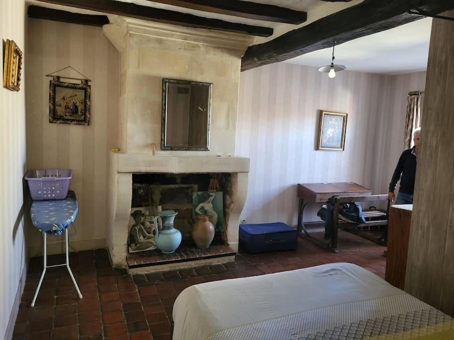 La Maison du Donjon - Gites de 8 personnes, parking privé avec jardin terrasse