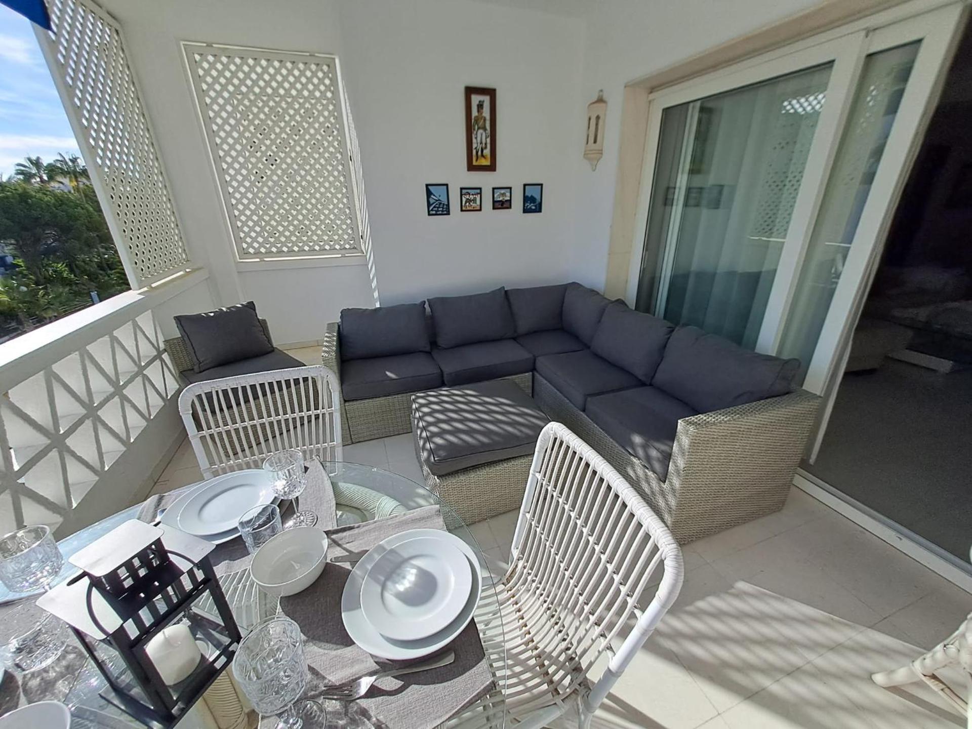Luminous Apartment in Playas del Duque , Puerto Banus by Holidays & Home
