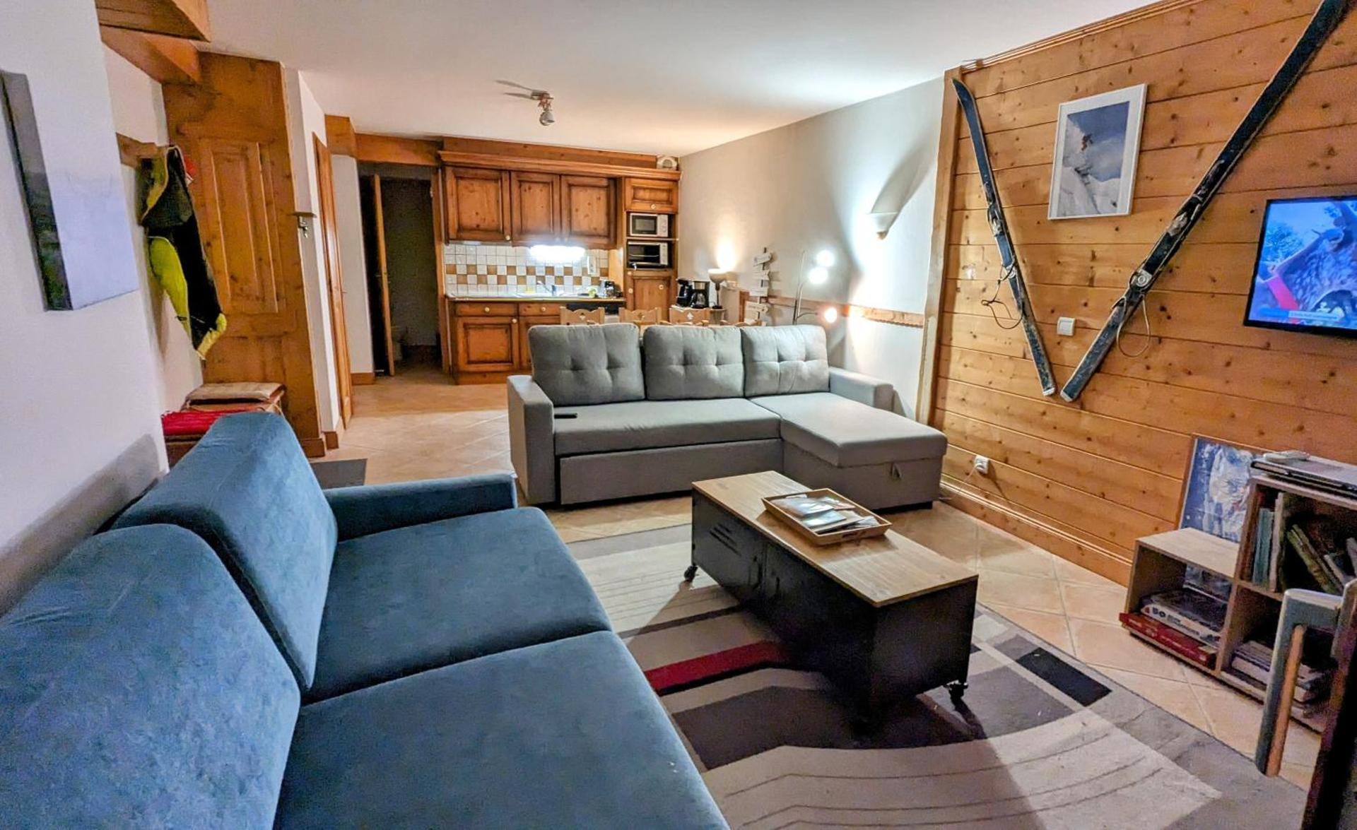 Morillon 1100 Skis aux pieds