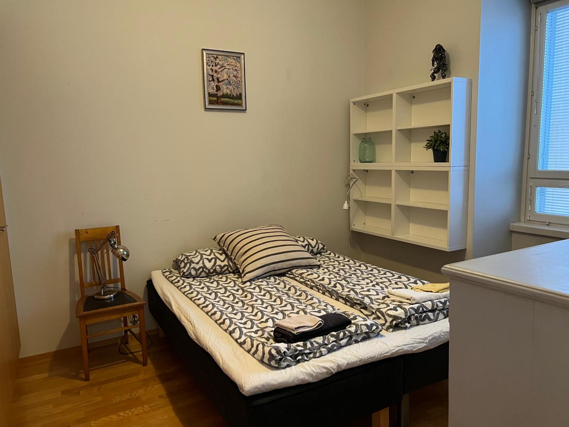 Saunallinen kaksio keskustassa