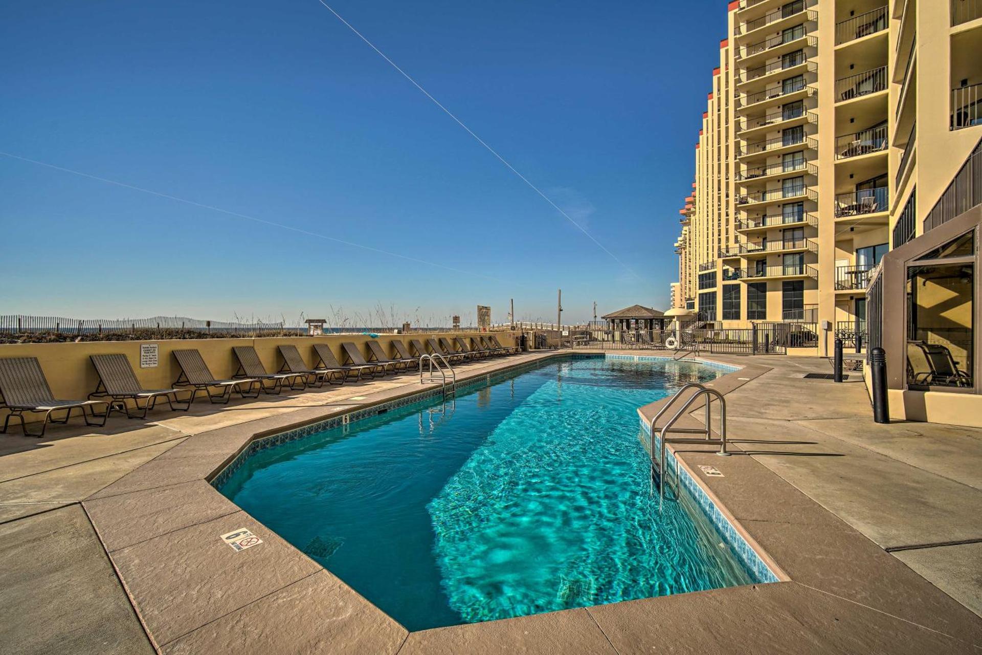 Orange Beach Condo with Ocean-View Balcony!