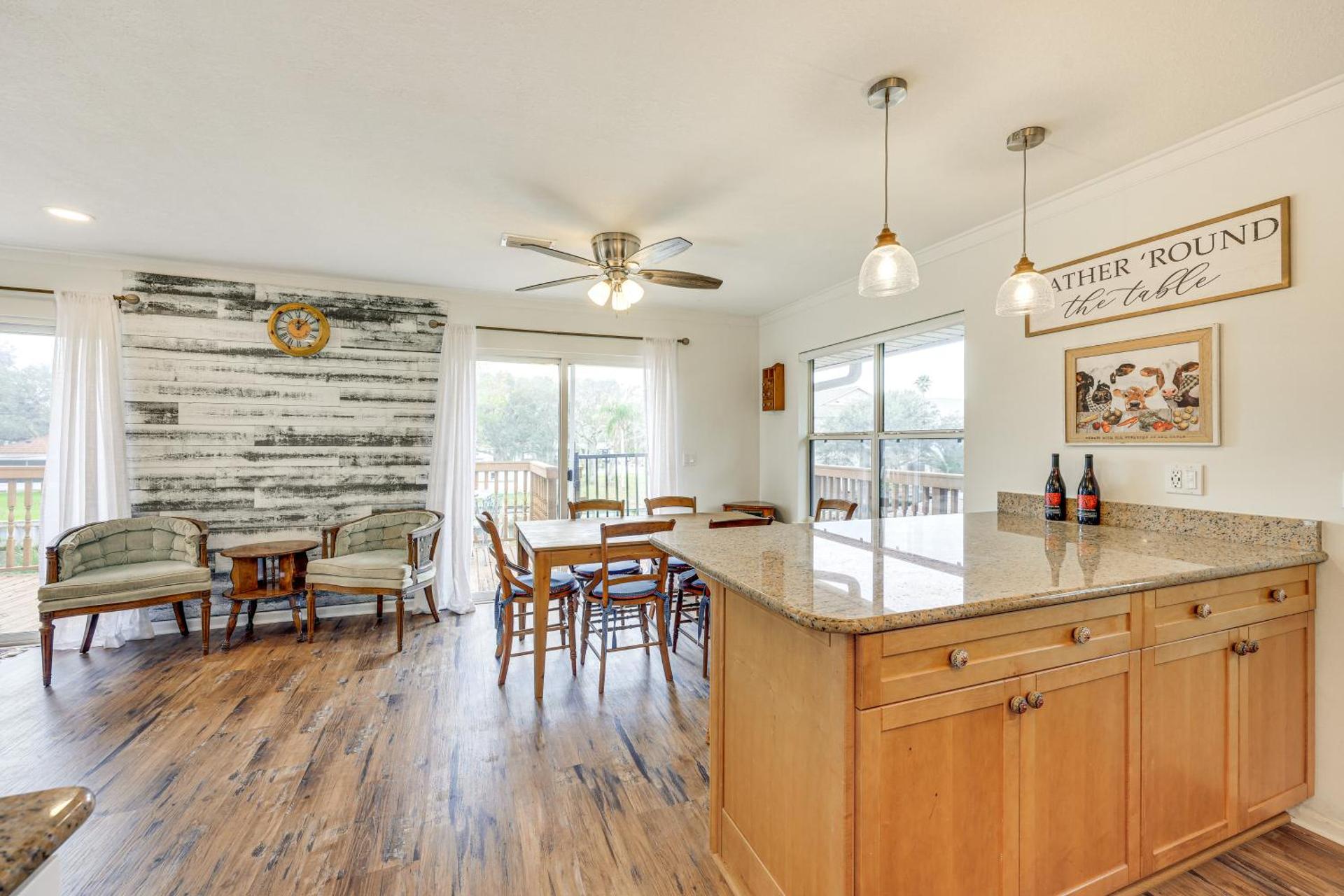 Canal-Front St Augustine Home with Dock and Pool!