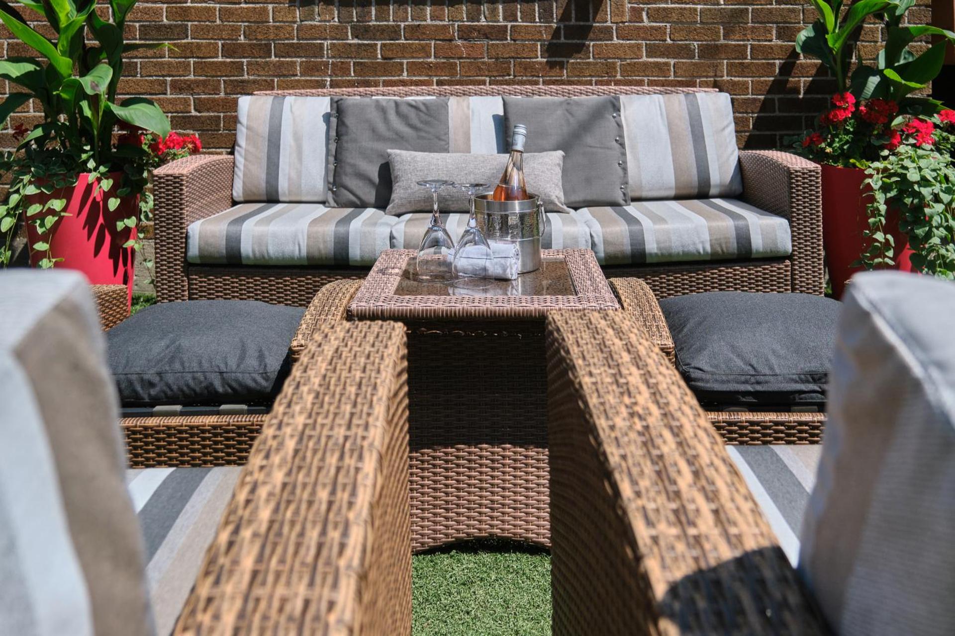 Inner courtyard view