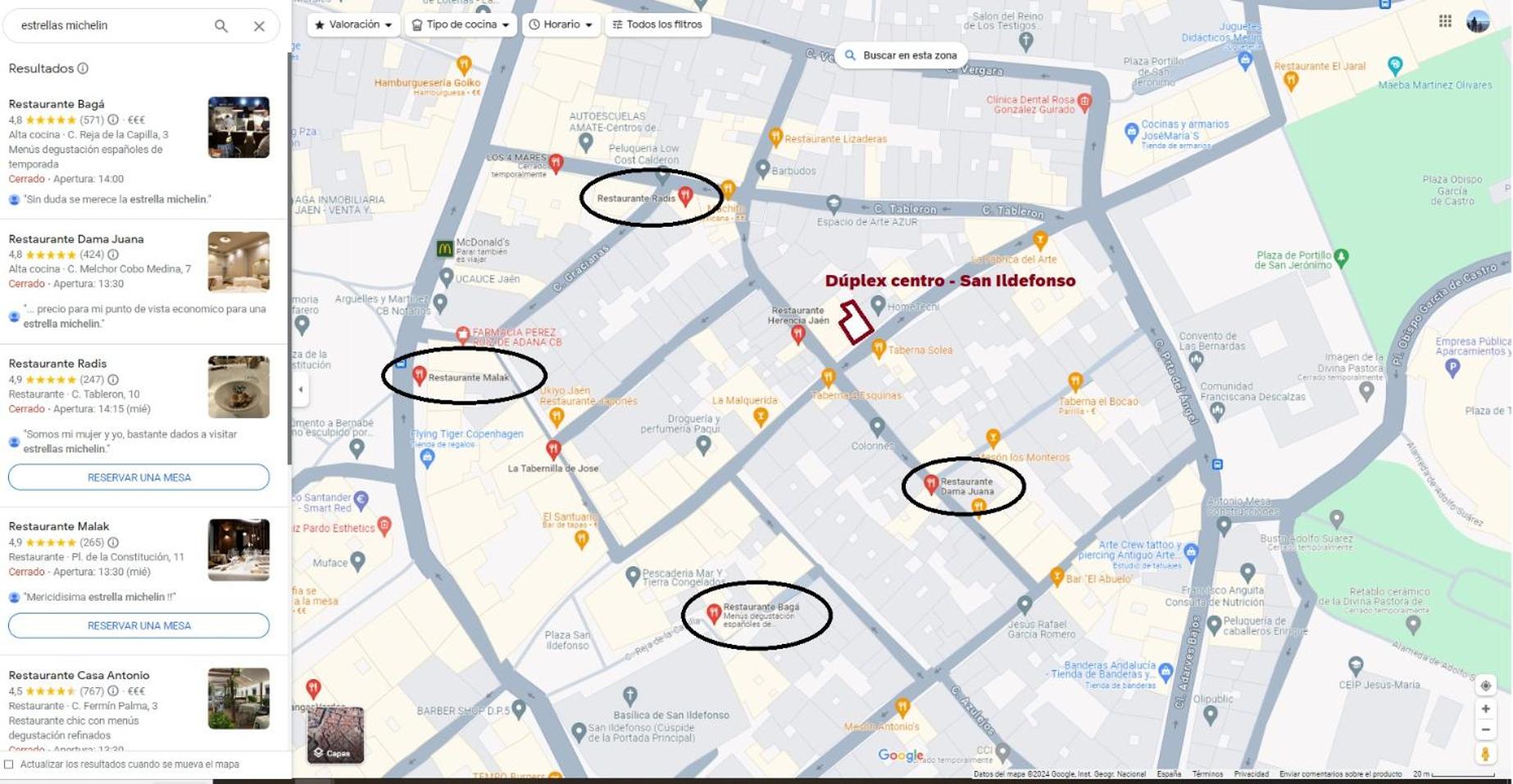 Restaurant/places to eat