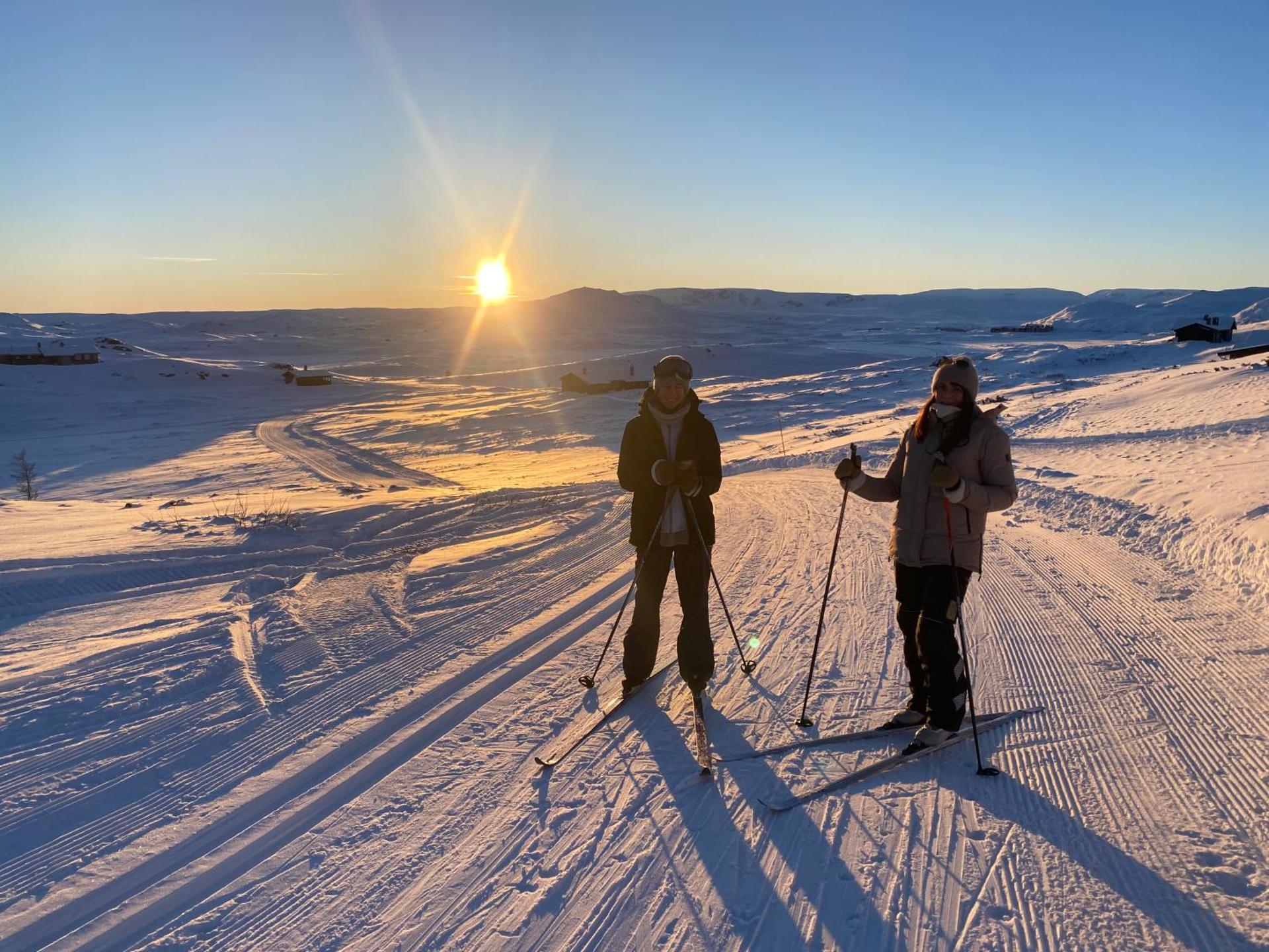 Delikat hytte omgitt av Hallingdals vakre fjell
