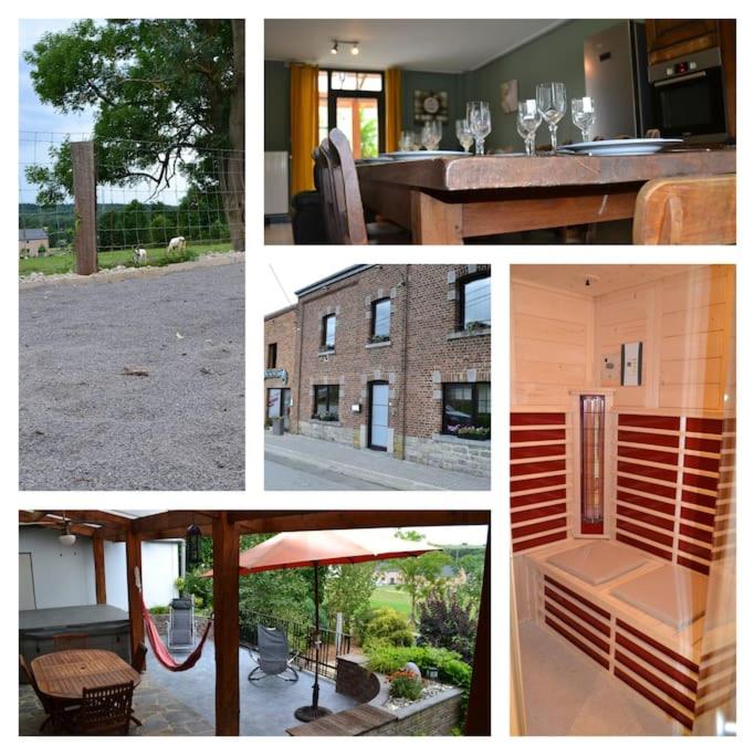 Gîte Blanc Bleu Sauna et jacuzzi privatif borne de recharge