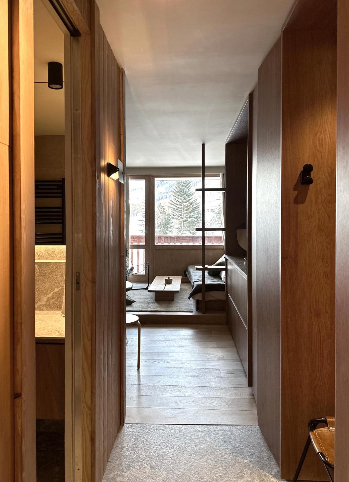 Les Barmettes Appart rénové avec vue, parking et skis aux pieds