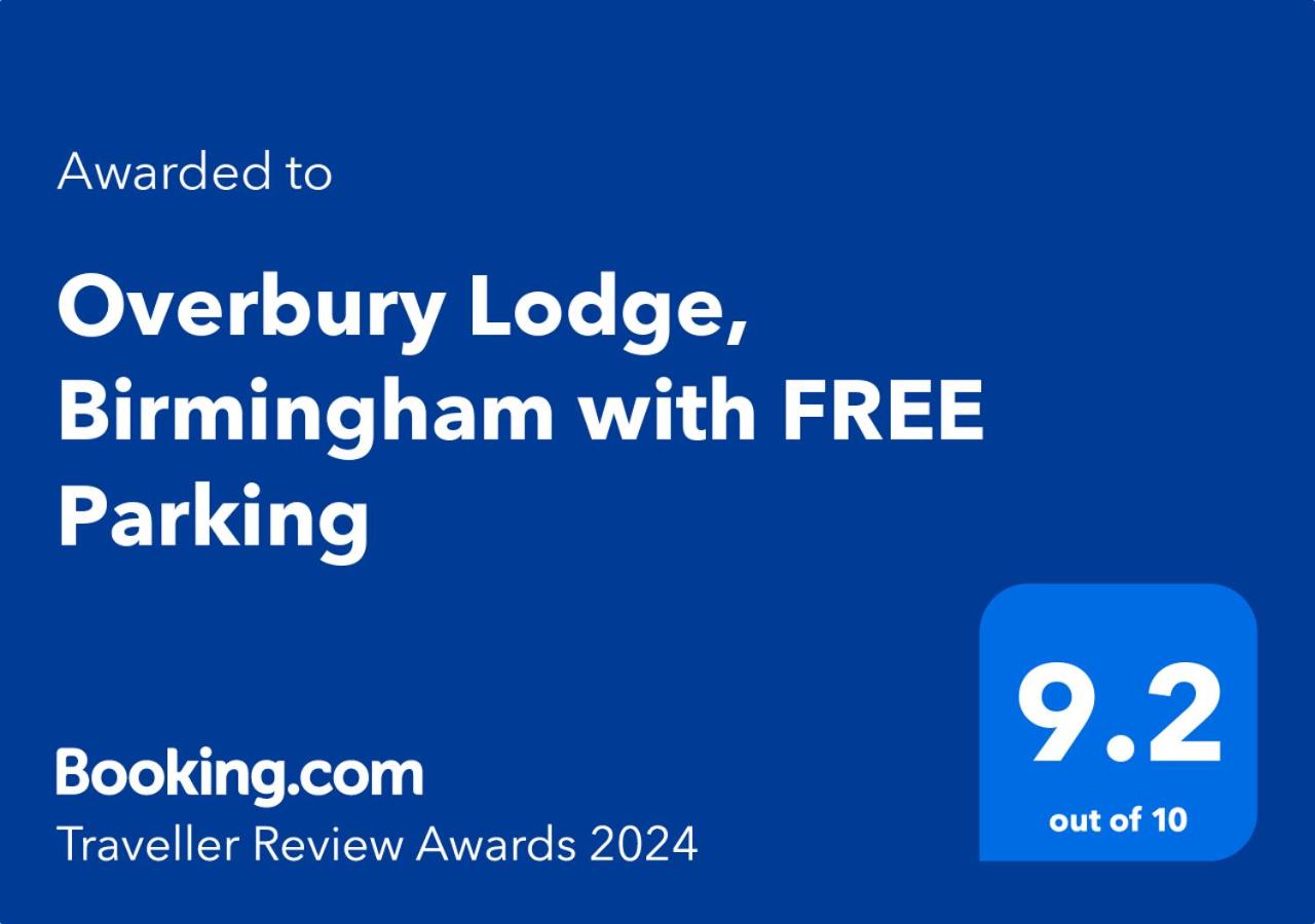 Overbury Lodge, Birmingham with FREE Parking