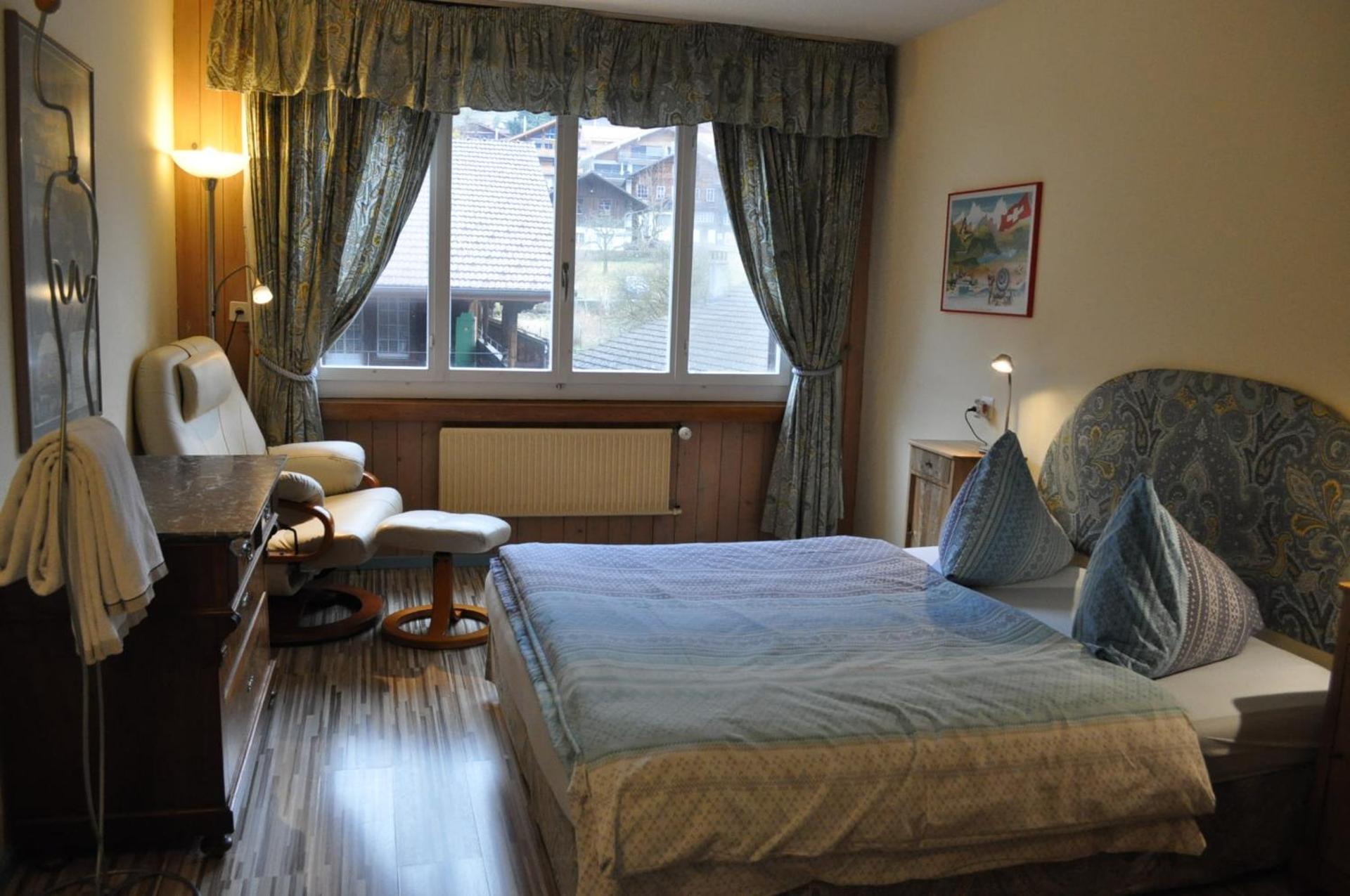 Double Room with Shared Bathroom and Mountain View