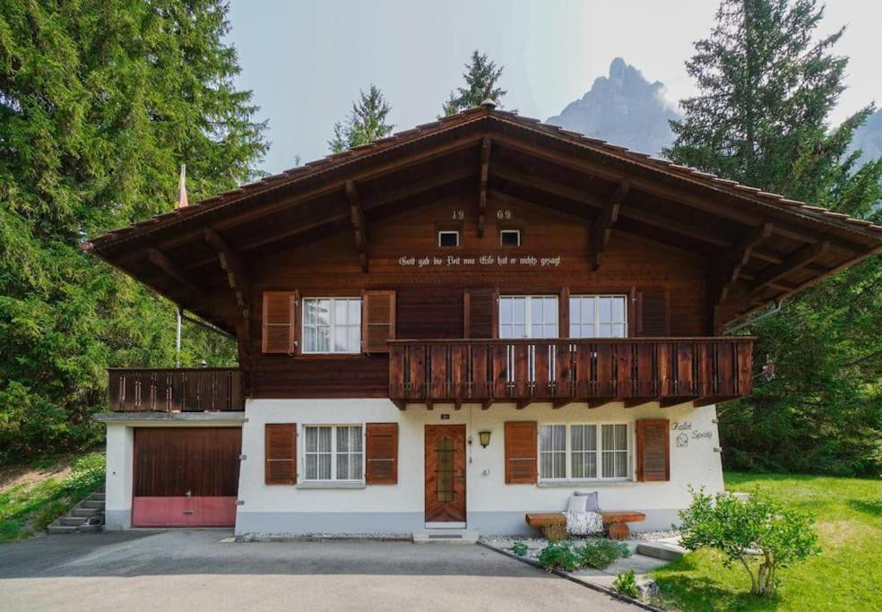 Chalet Spatz Loft Kandersteg Oeschinen Lake