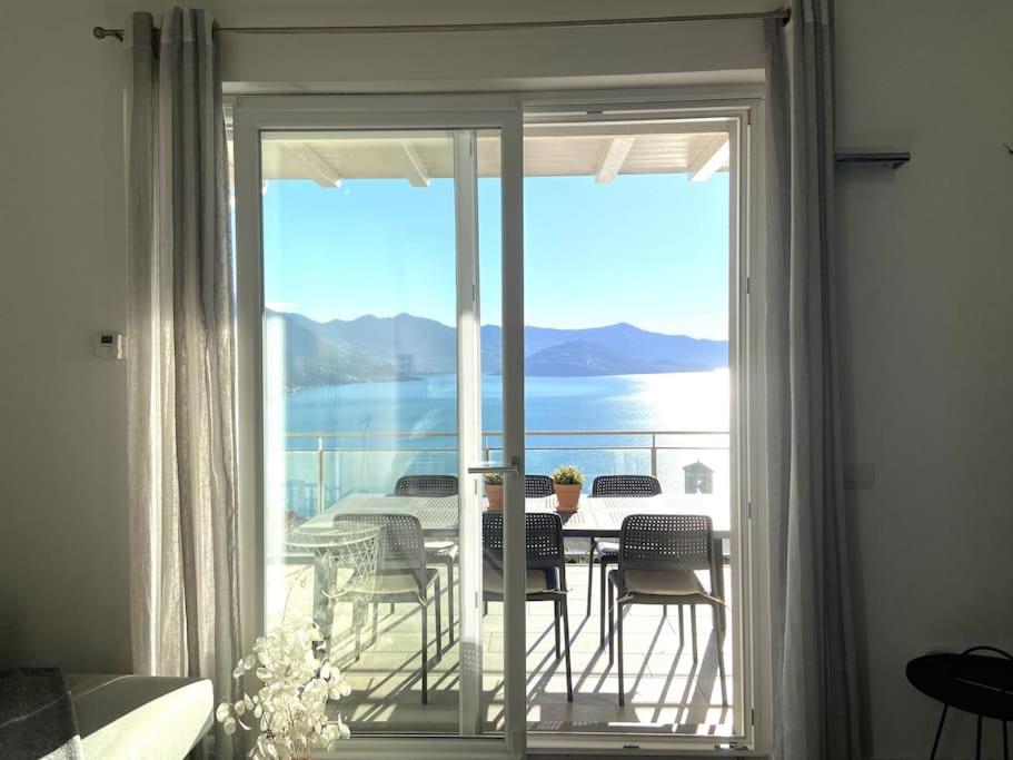 La casa sulla collina vista lago