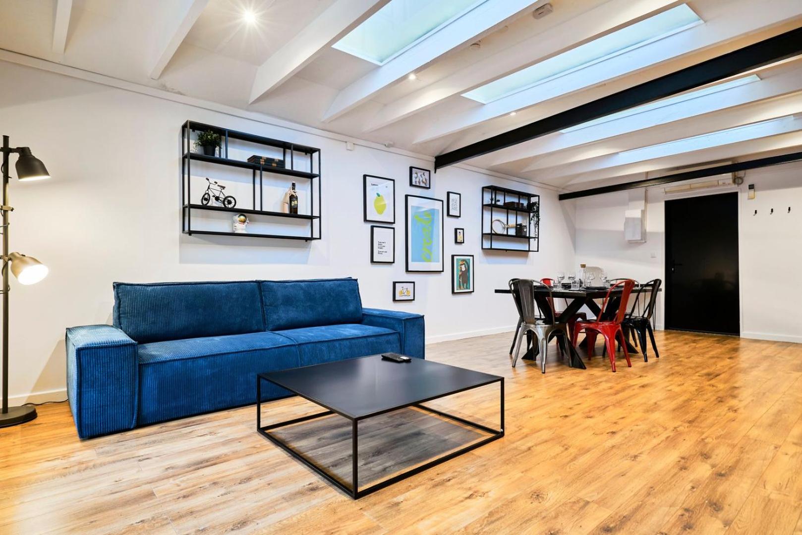 Renovated two-bedroom loft veranda