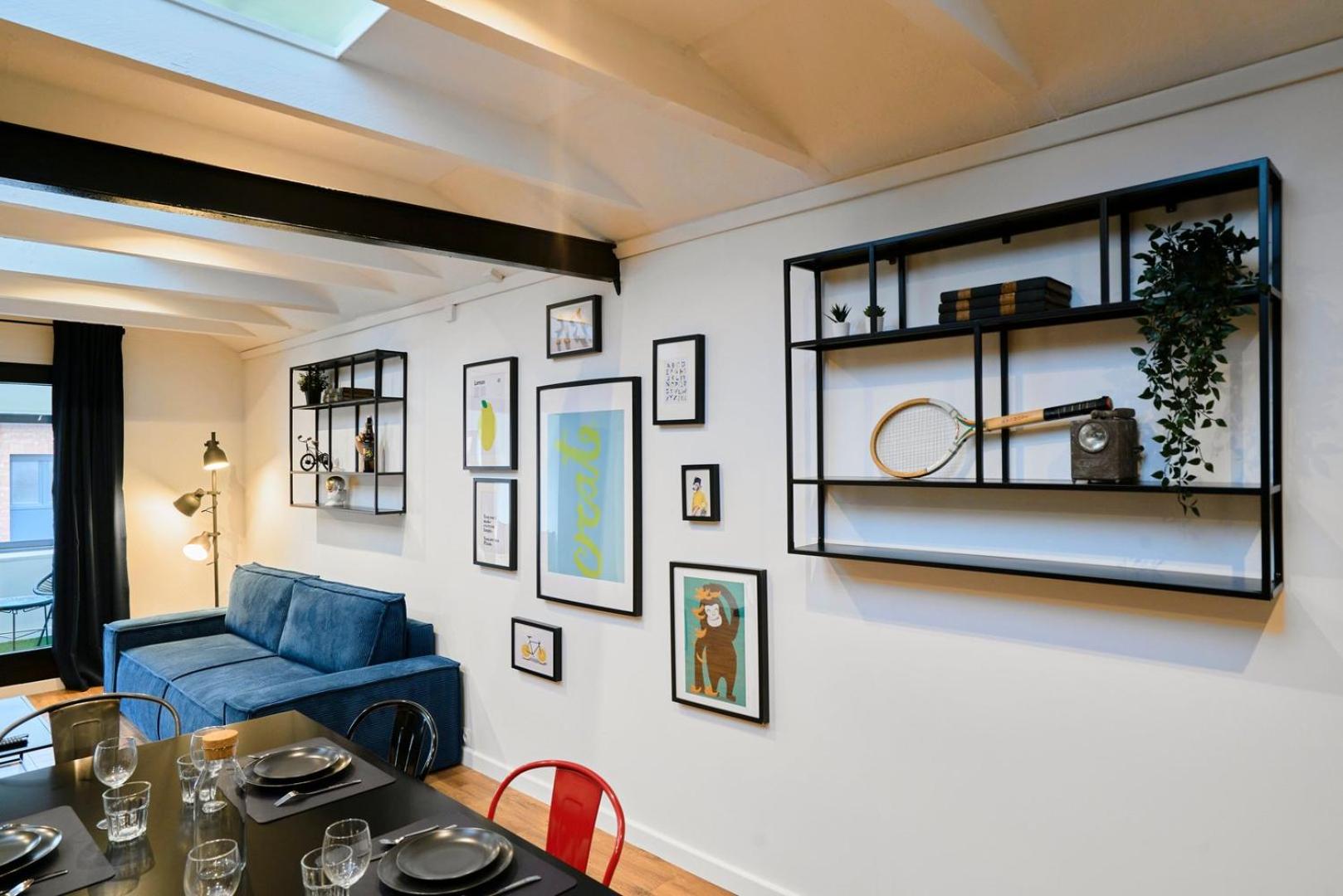 Renovated two-bedroom loft veranda