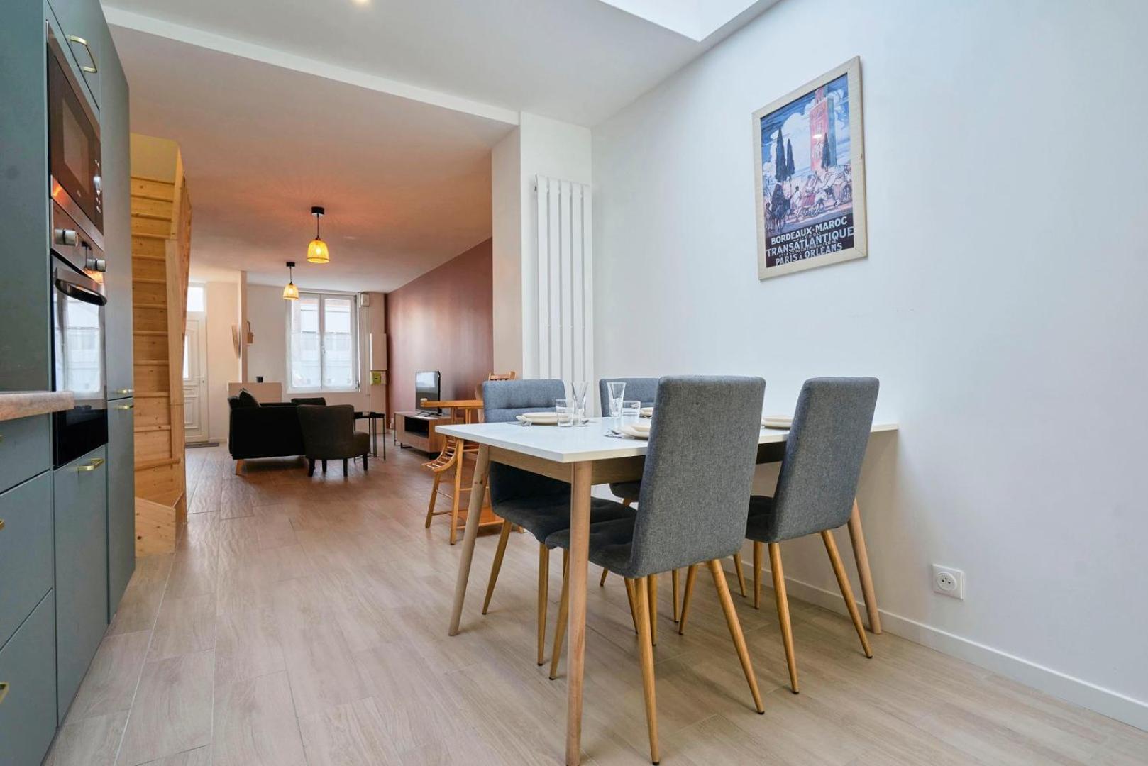 House in Lille near Euratech private terrace.