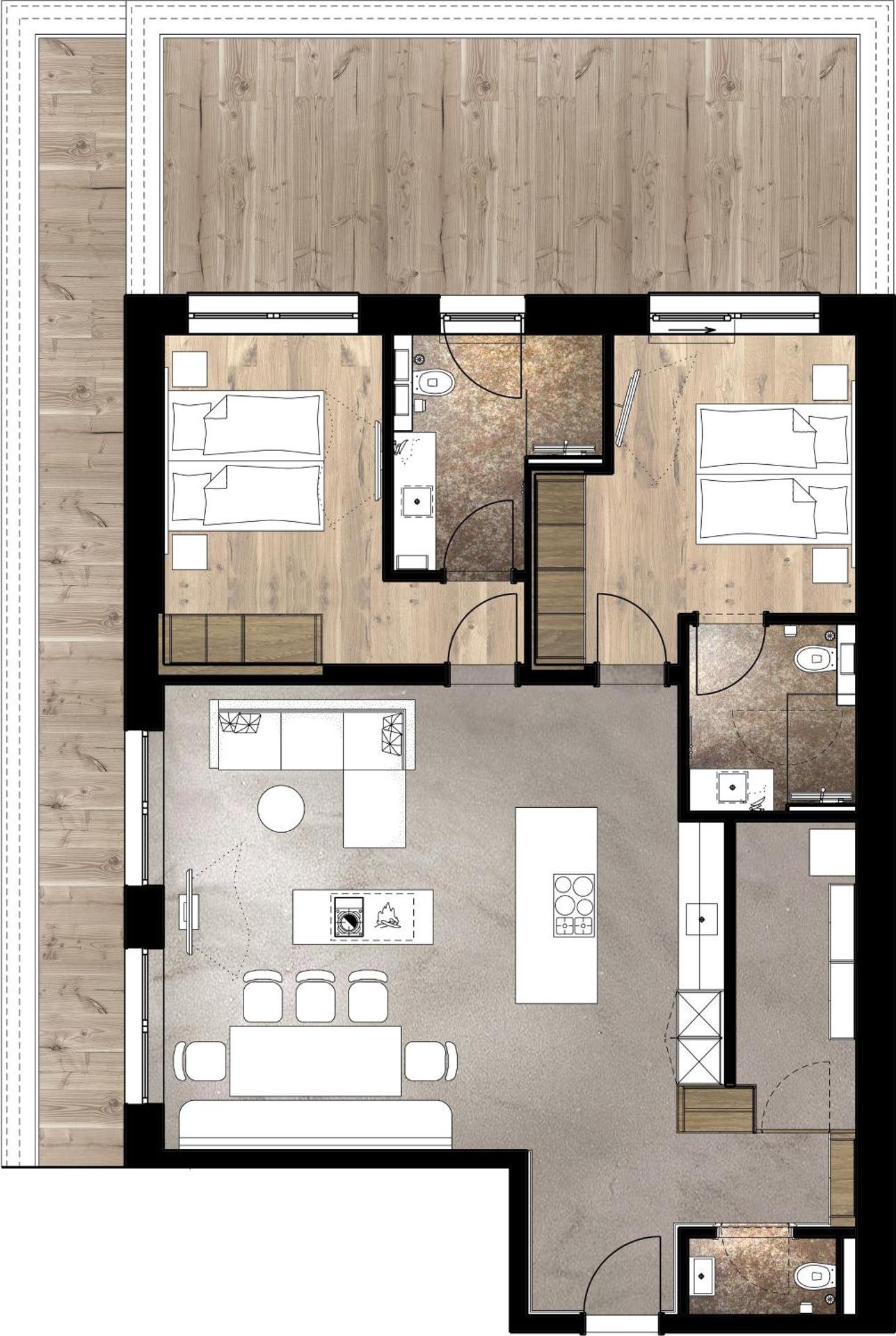 Photo of the whole room